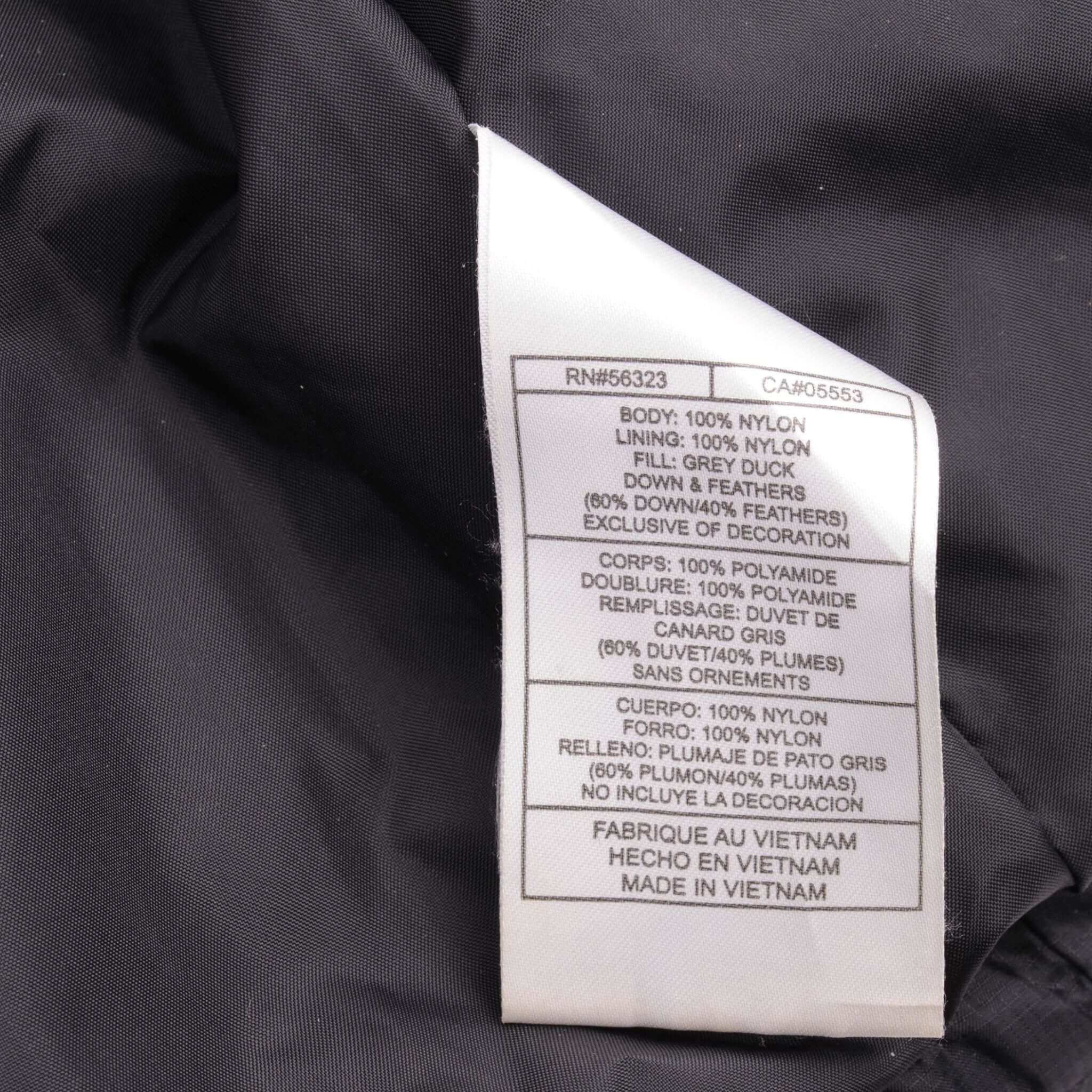 Vintage Nike Swoosh Black Puffer Vest Jacket 2000S Size Xl