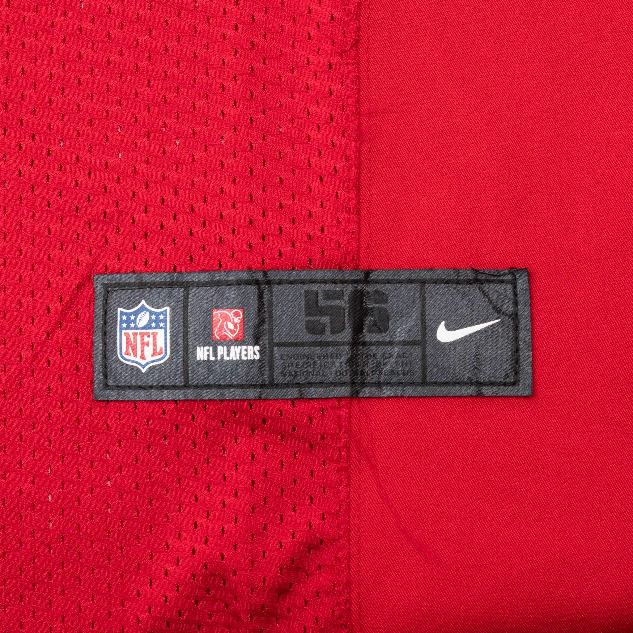 VINTAGE NFL HOUSTON TEXANS MERCILUS #59 NIKE JERSEY 2000S SIZE 56