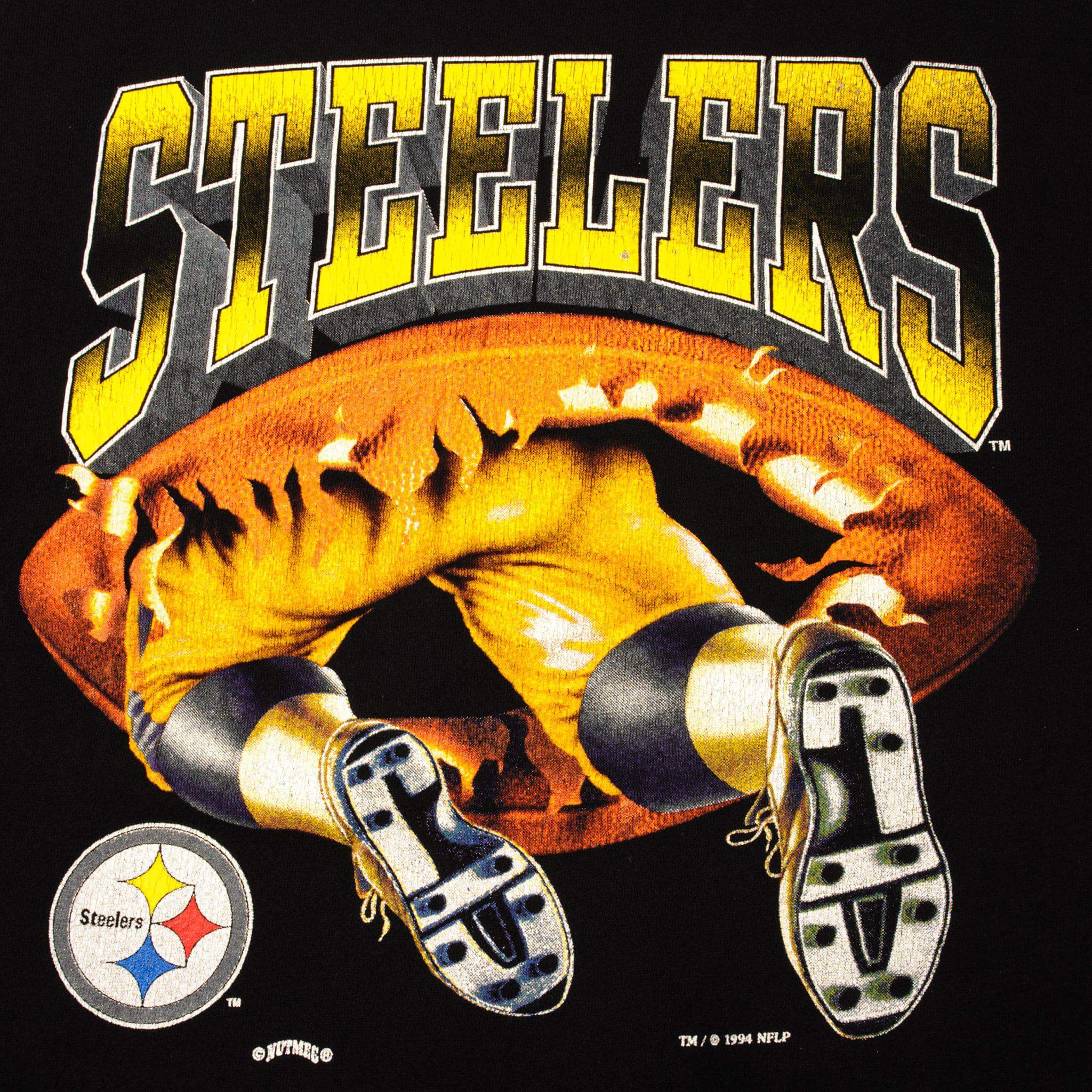 VINTAGE NFL PITTSBURGH STEELERS SWEATSHIRT 1994 SIZE LARGE MADE IN USA