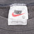 Vintage Nike Athletic Dept Spellout Grey Sweatshirt 1990S Size Large Made In Usa