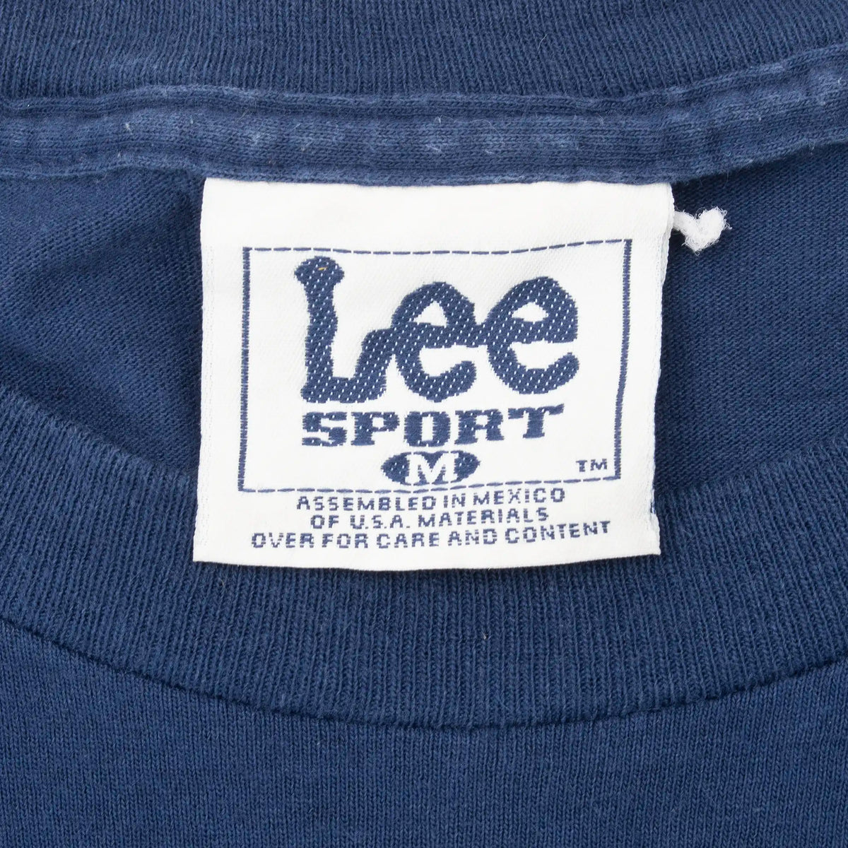 Lee Sport medium neck tag inside navy UCLA Bruins T-shirt