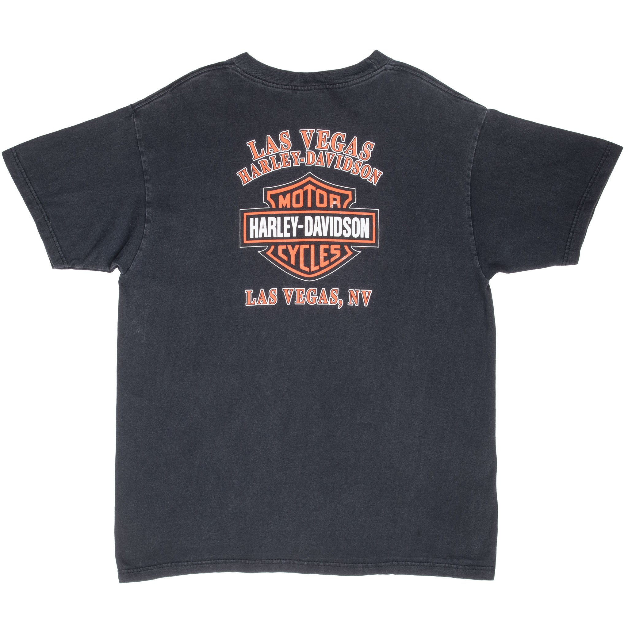 Vintage Harley Davidson Las Vegas Nevada 2002 Tee Shirt Size Large Made In Usa