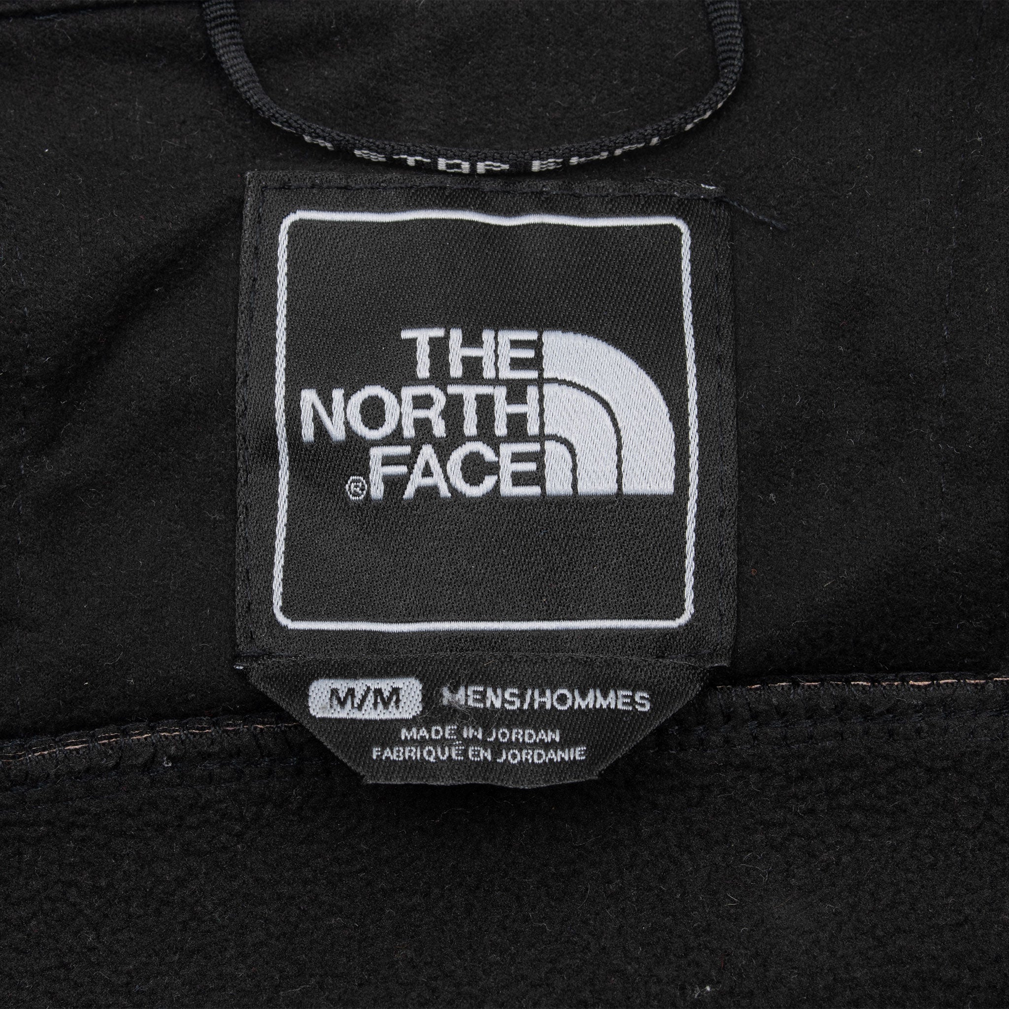 Vintage The North Face Waterproof Black Fleece Jacket Size Medium
