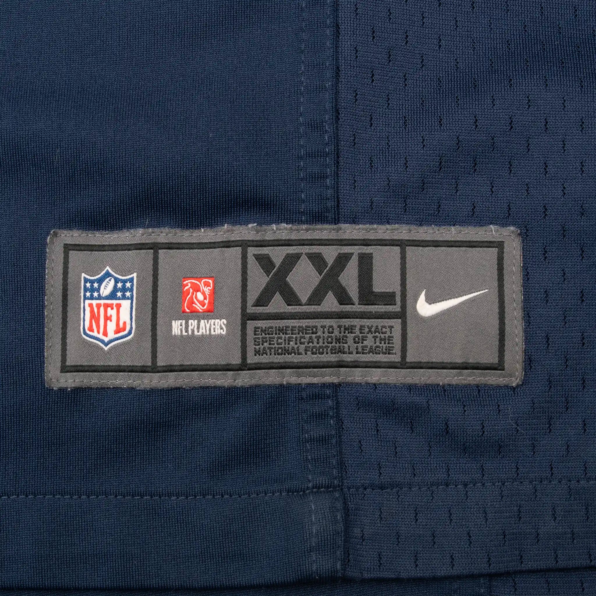 VINTAGE NFL SEATTLE SEAHAWKS SHERMAN #25 NIKE JERSEY SIZE 2XL