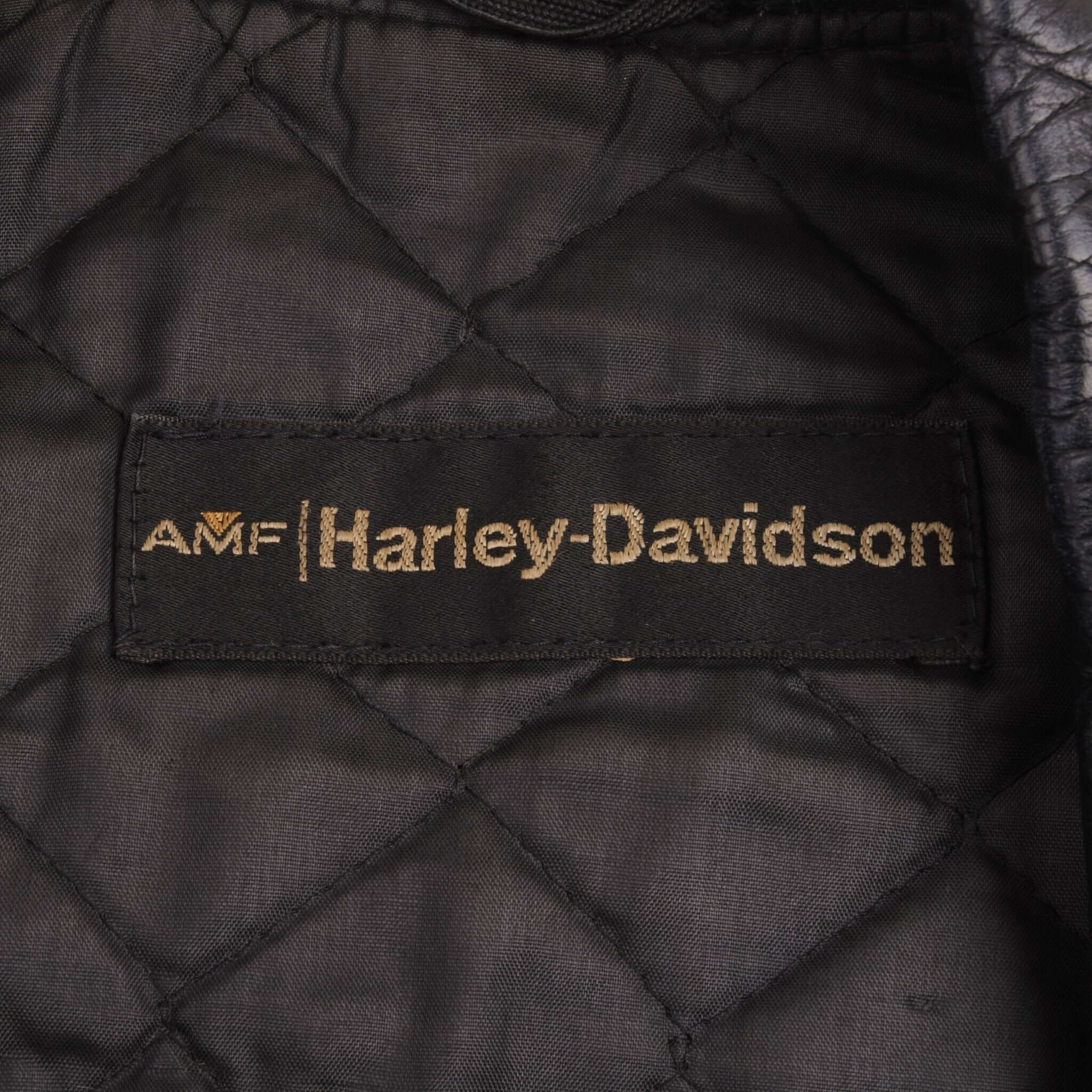 Vintage Original Harley Davidson Sportster Leather Jacket 1960S Small Made In USA