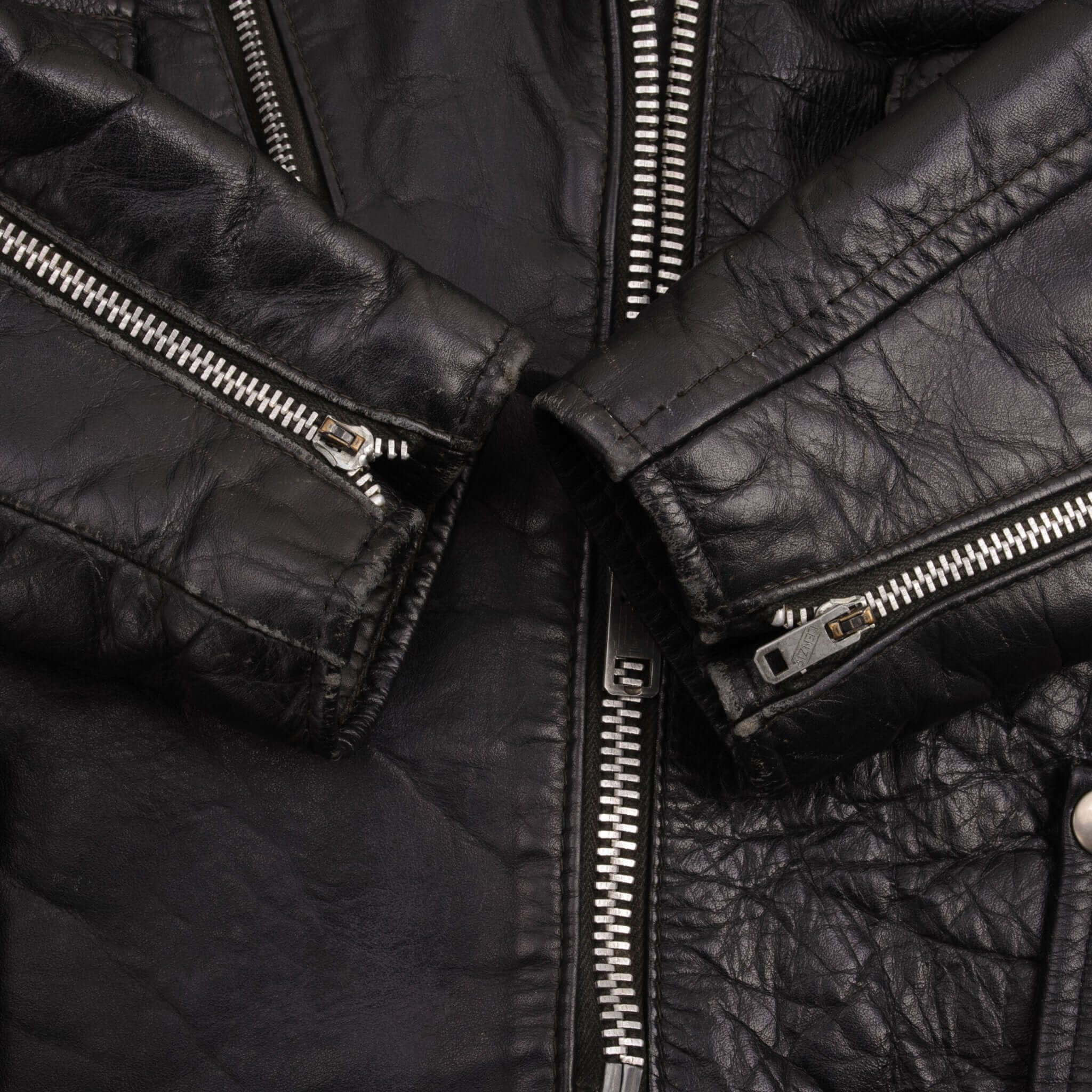 Vintage Original Harley Davidson Sportster Leather Jacket 1960S Small Made In USA