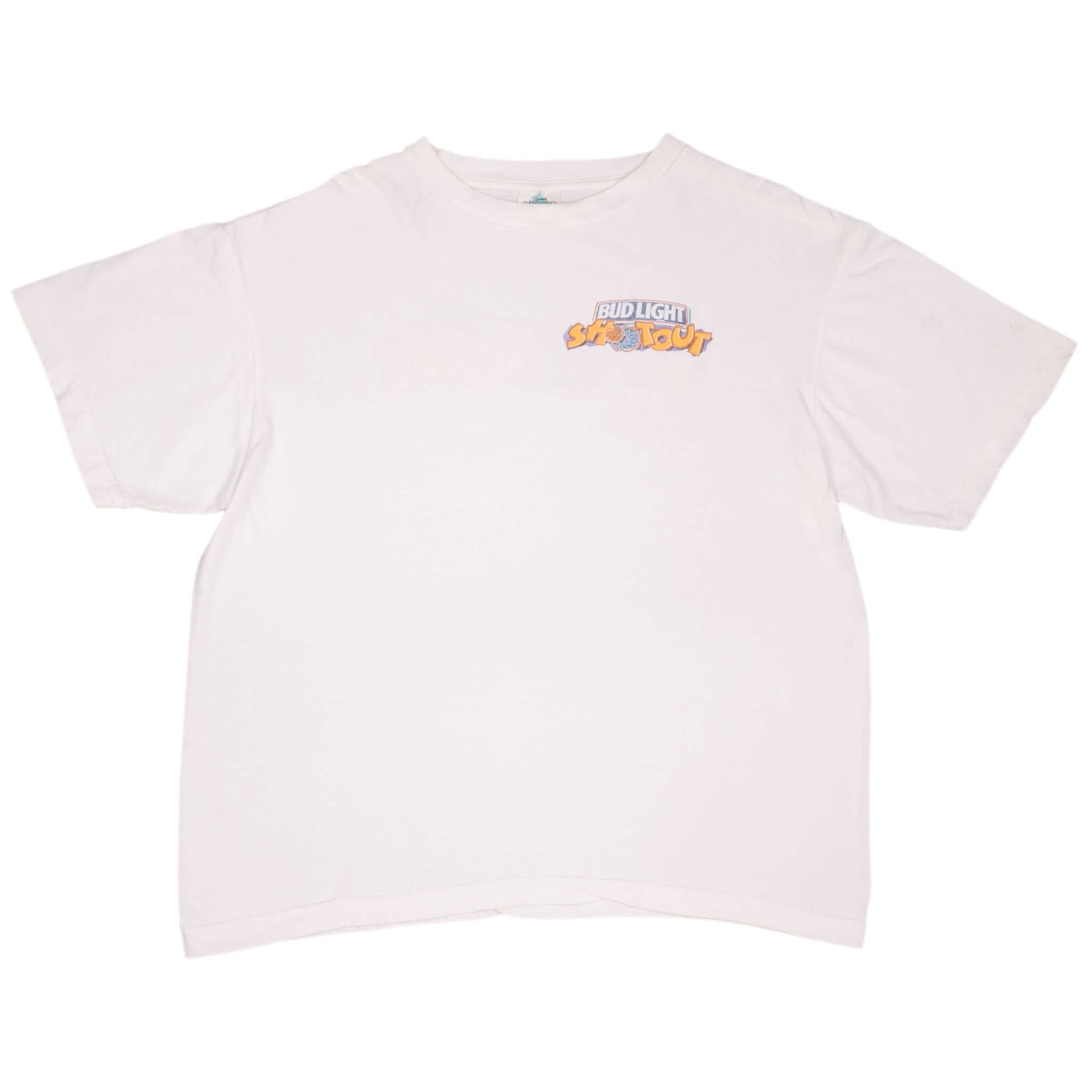 Vintage Bud Light Shootout Budweiser Tee Shirt 1994 Size XL