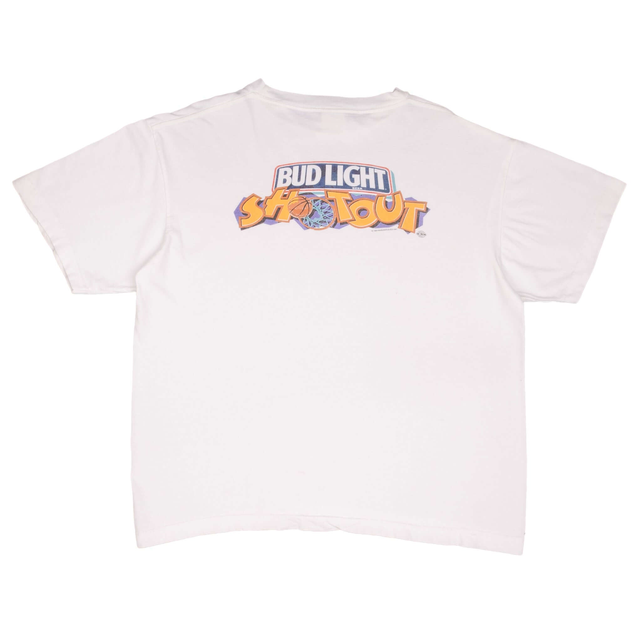 Vintage Bud Light Shootout Budweiser Tee Shirt 1994 Size XL