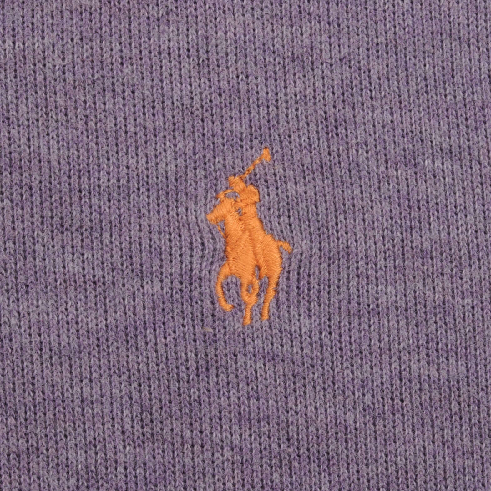Vintage Polo Ralph Lauren Mauve Quarter Zip Sweatshirt Size Medium