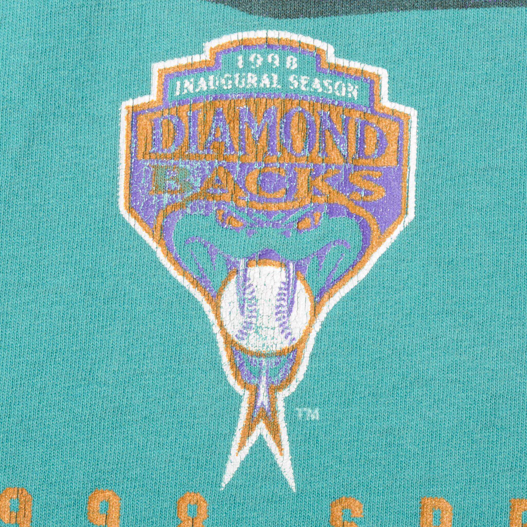 VINTAGE MLB ARIZONA DIAMONDBACKS TEE SHIRT 1998 SIZE XL