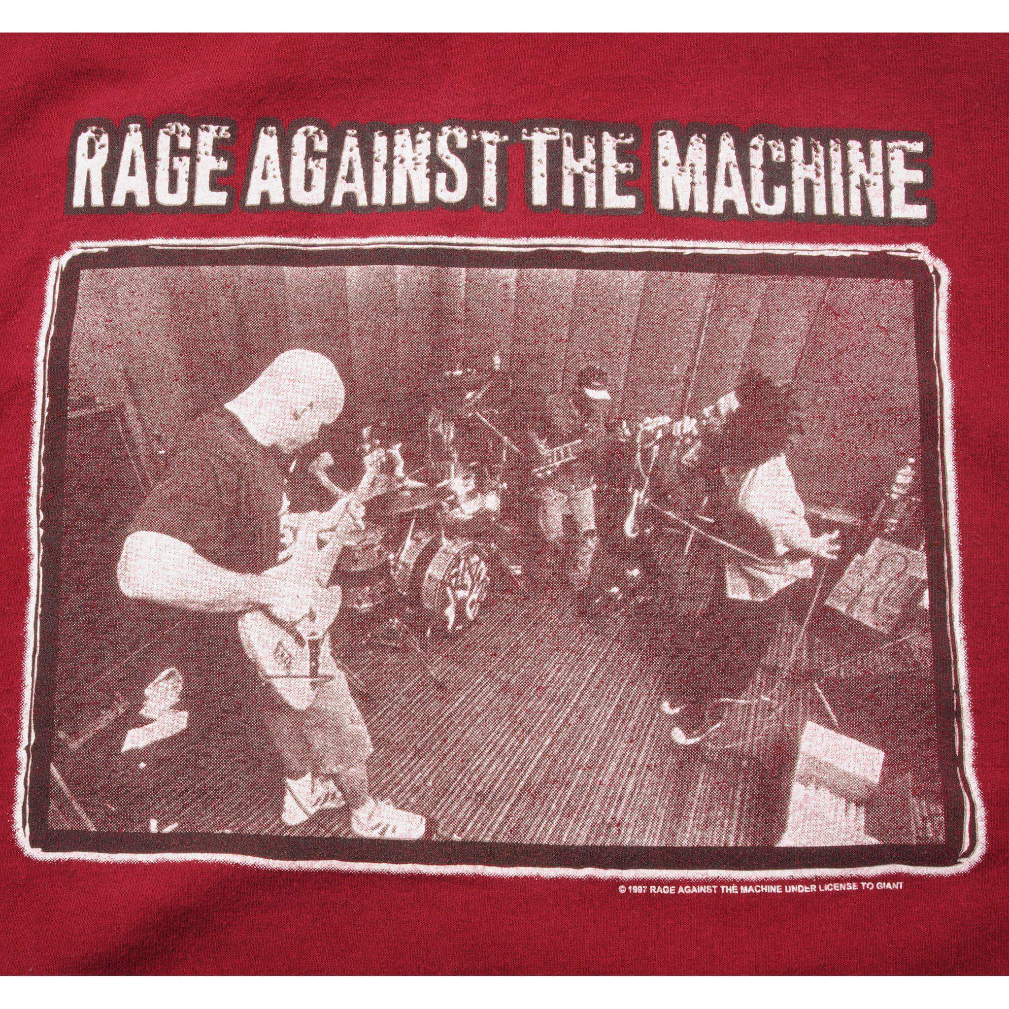 VINTAGE RAGE AGAINST THE MACHINE TEE SHIRT 1997 SIZE XL