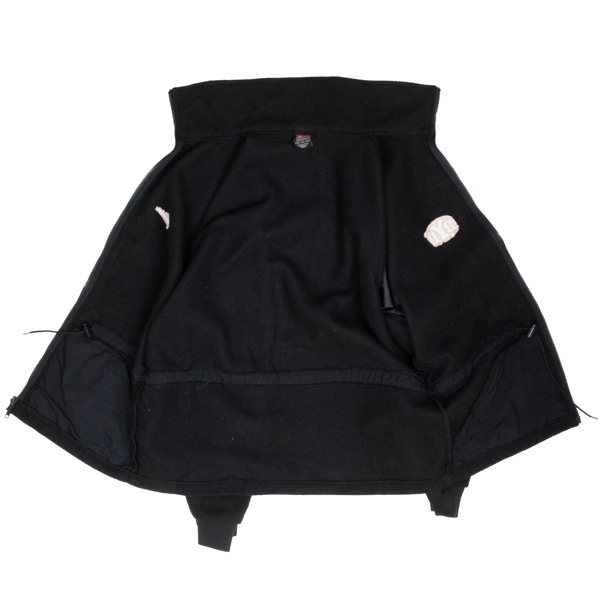 Vintage Nike Byu Brigham Young Fleece Jacket 1990S Size Medium