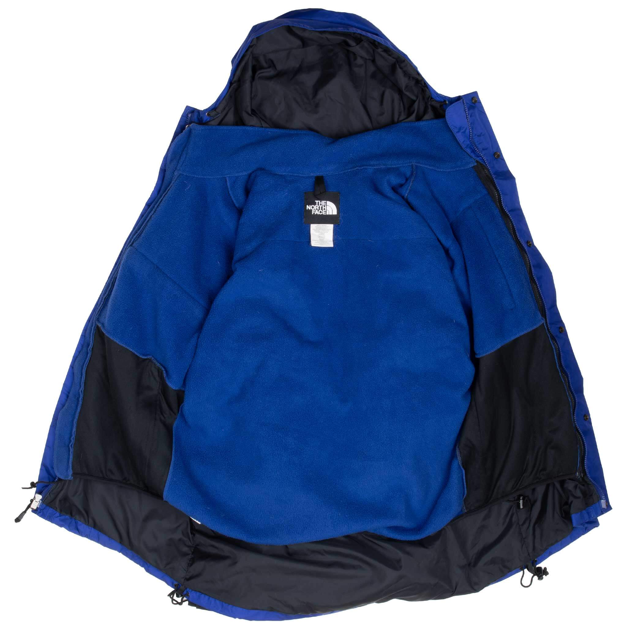 Vintage The North Face Goretex Mountain Jacket With Denali Fleece Jacket 1990S Size Large