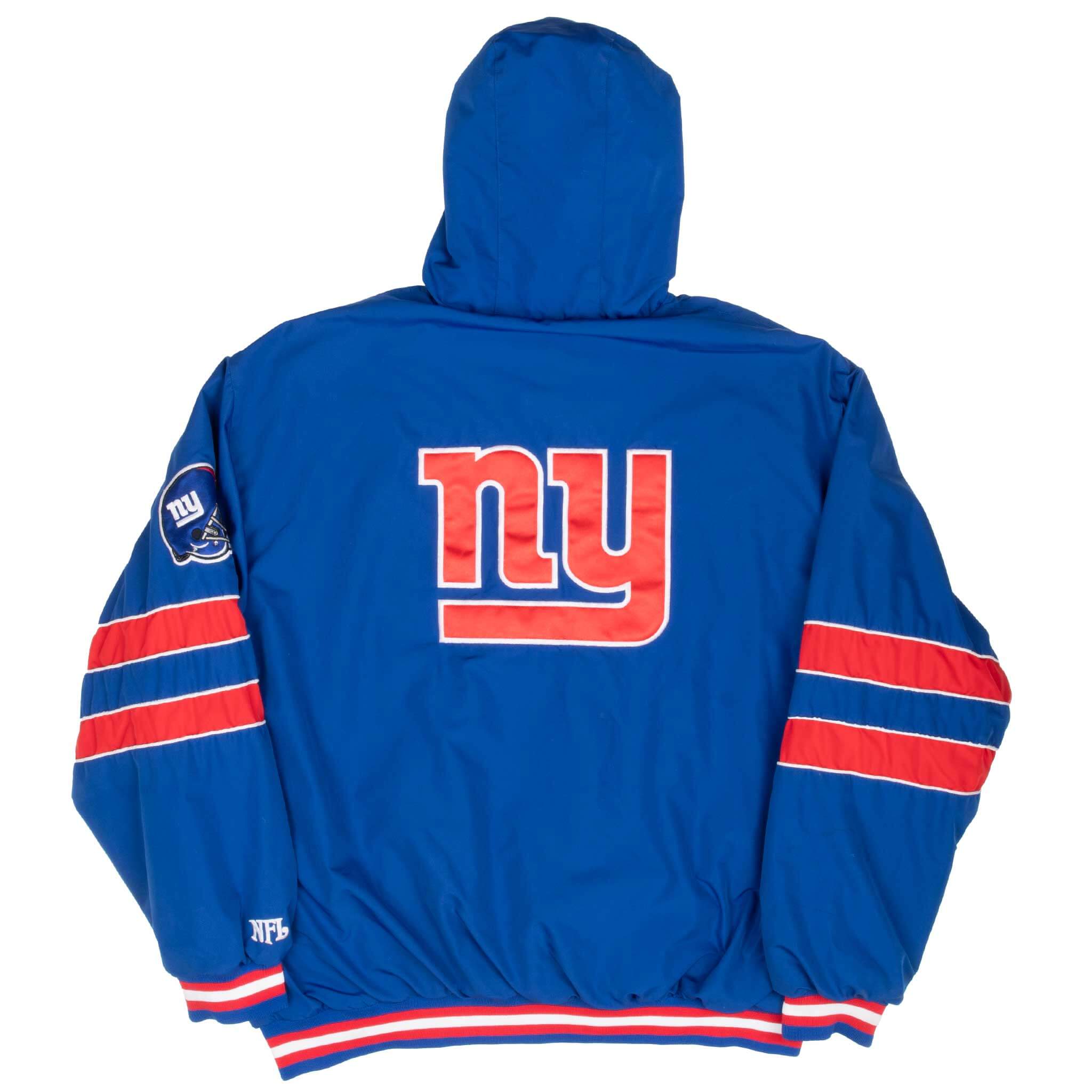 Vintage Nfl New York Giants Reversible Windbreaker Jacket 2000S Size 2XL