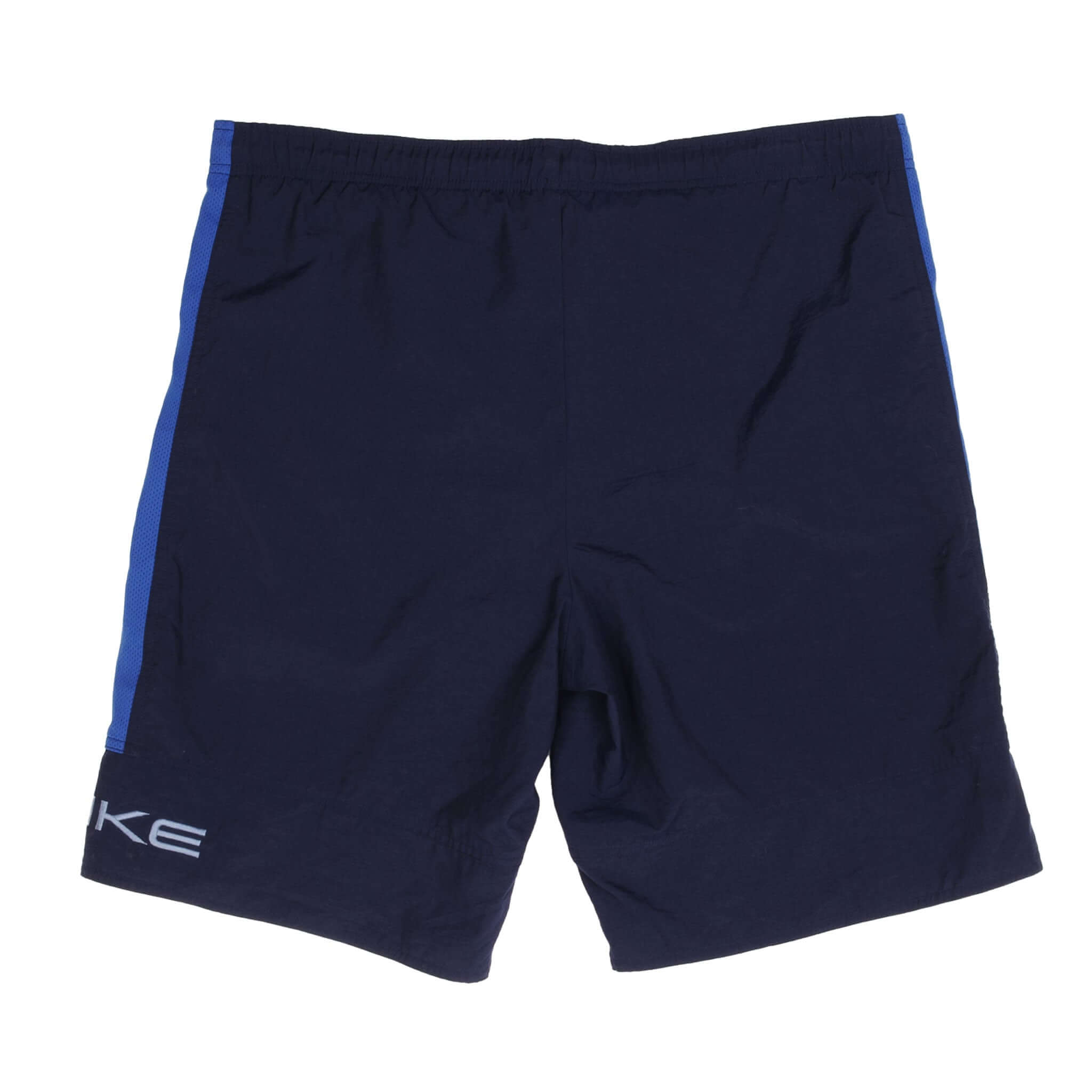 Vintage Nike Swoosh Blue Swimming Shorts Trunk 2000S Size Medium