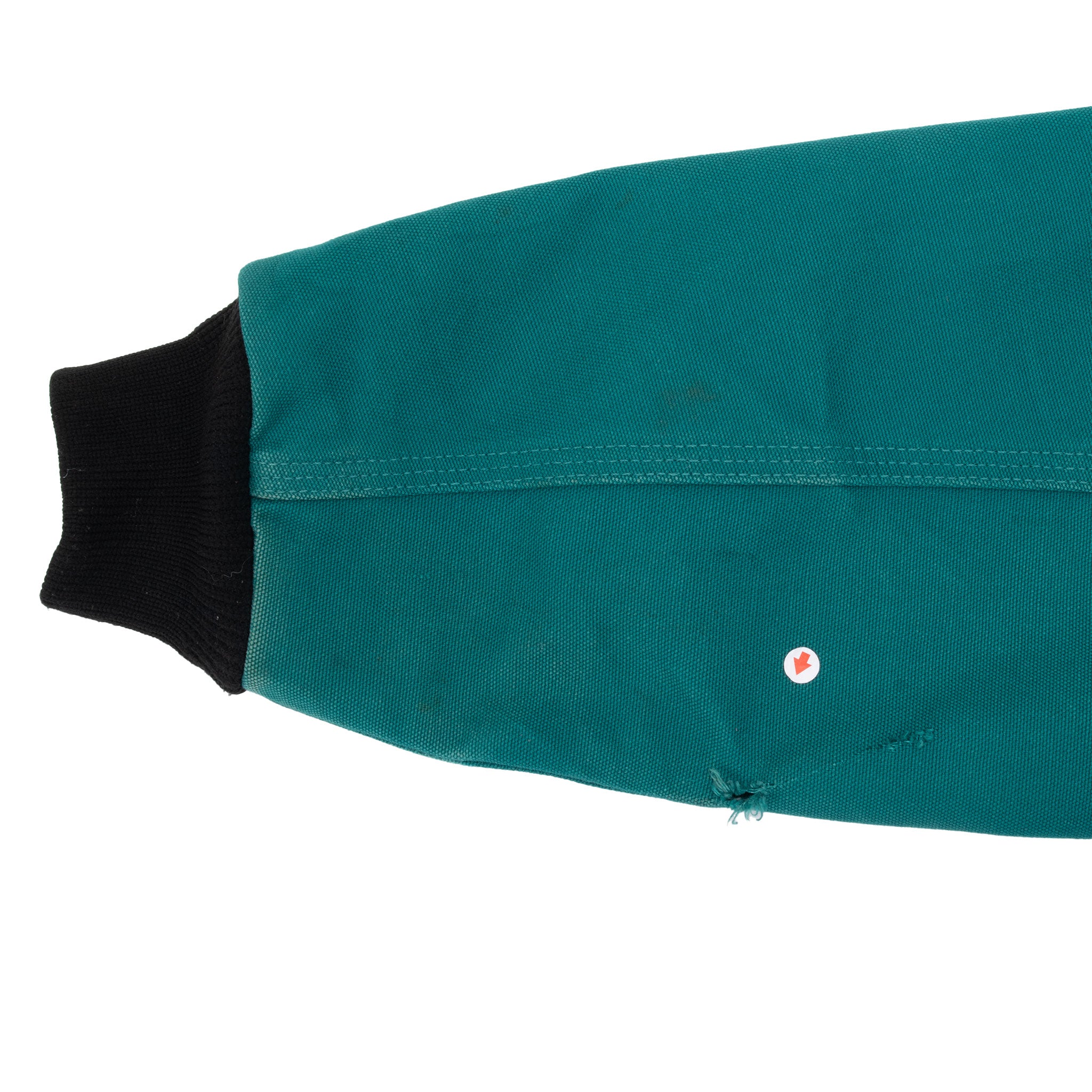 VINTAGE CARHARTT AQUA HOODED ACTIVE JACKET J03AQU 1990S MEDIUM MADE IN USA