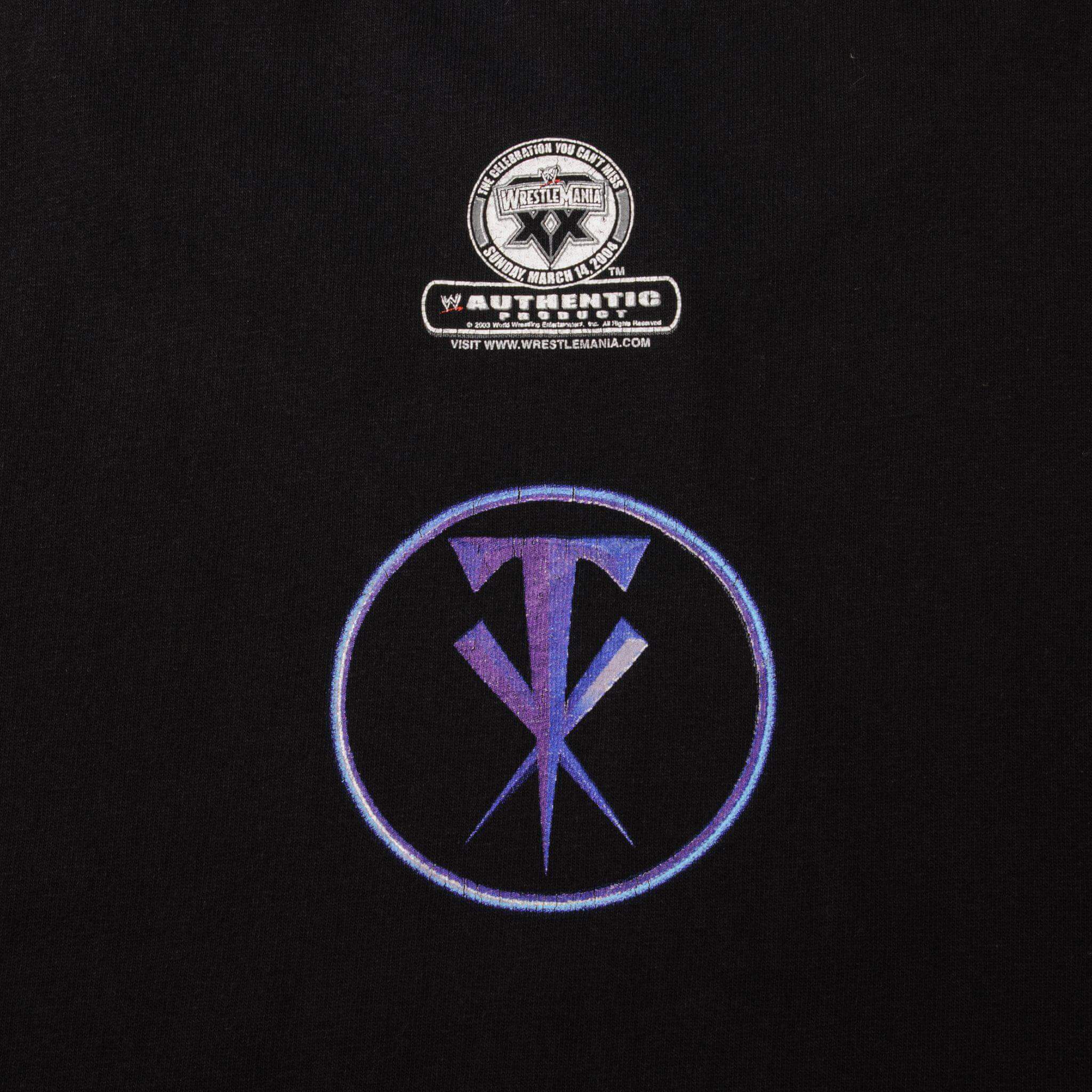 VINTAGE WWE THE UNDERTAKER TEE SHIRT 2004 SIZE XL