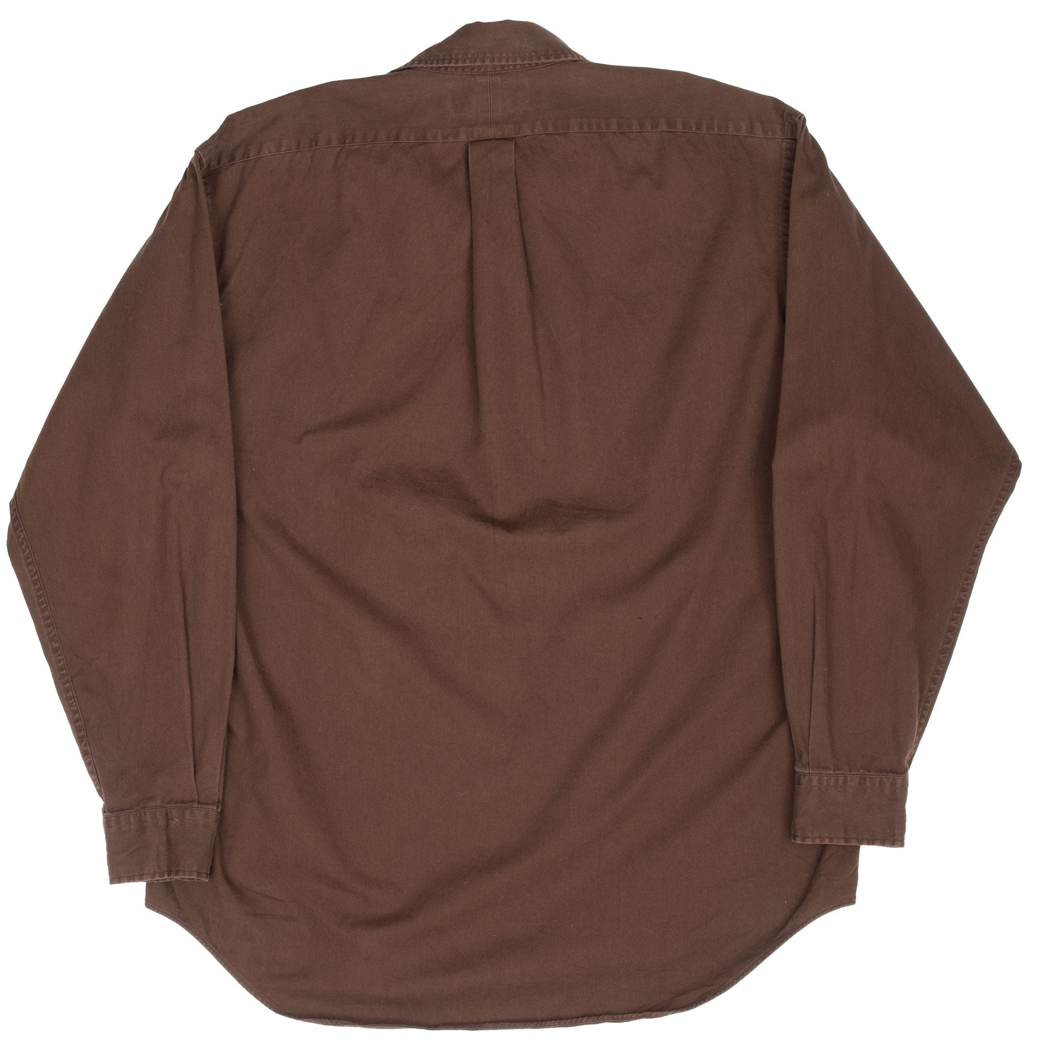 Vintage Polo Ralph Lauren Brown Shirt Size Medium