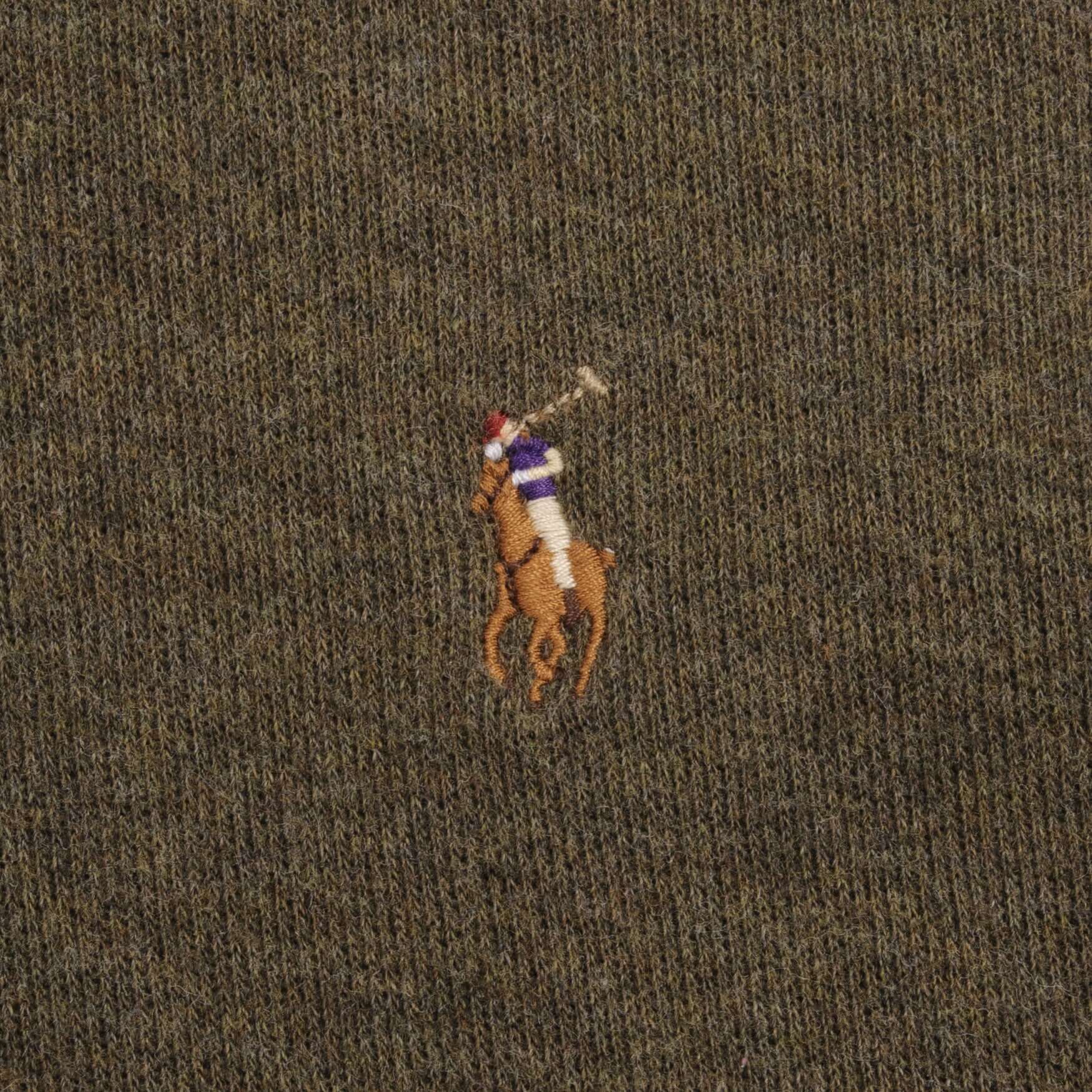 Polo Ralph Lauren Green Quarter 1/4 Zip Sweater Size 2XL