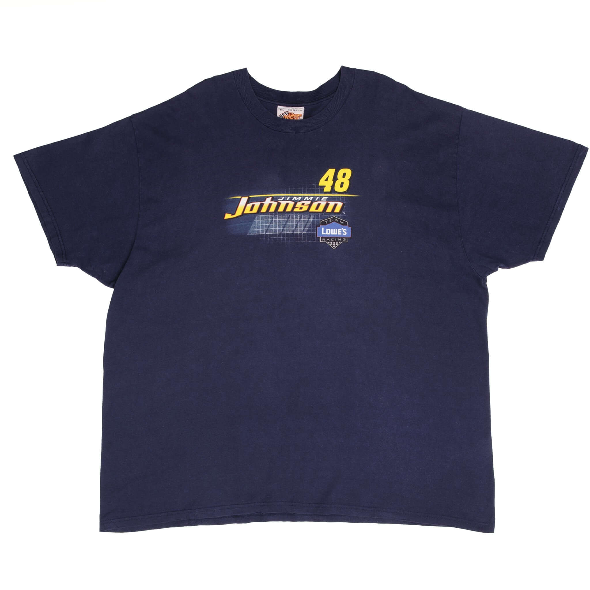 VINTAGE NASCAR JIMMIE JOHNSON TEE SHIRT 2002 SIZE LARGE