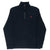 Vintage Polo Ralph Lauren Black Quarter 1/4 Zip Sweater 1990S Size Medium