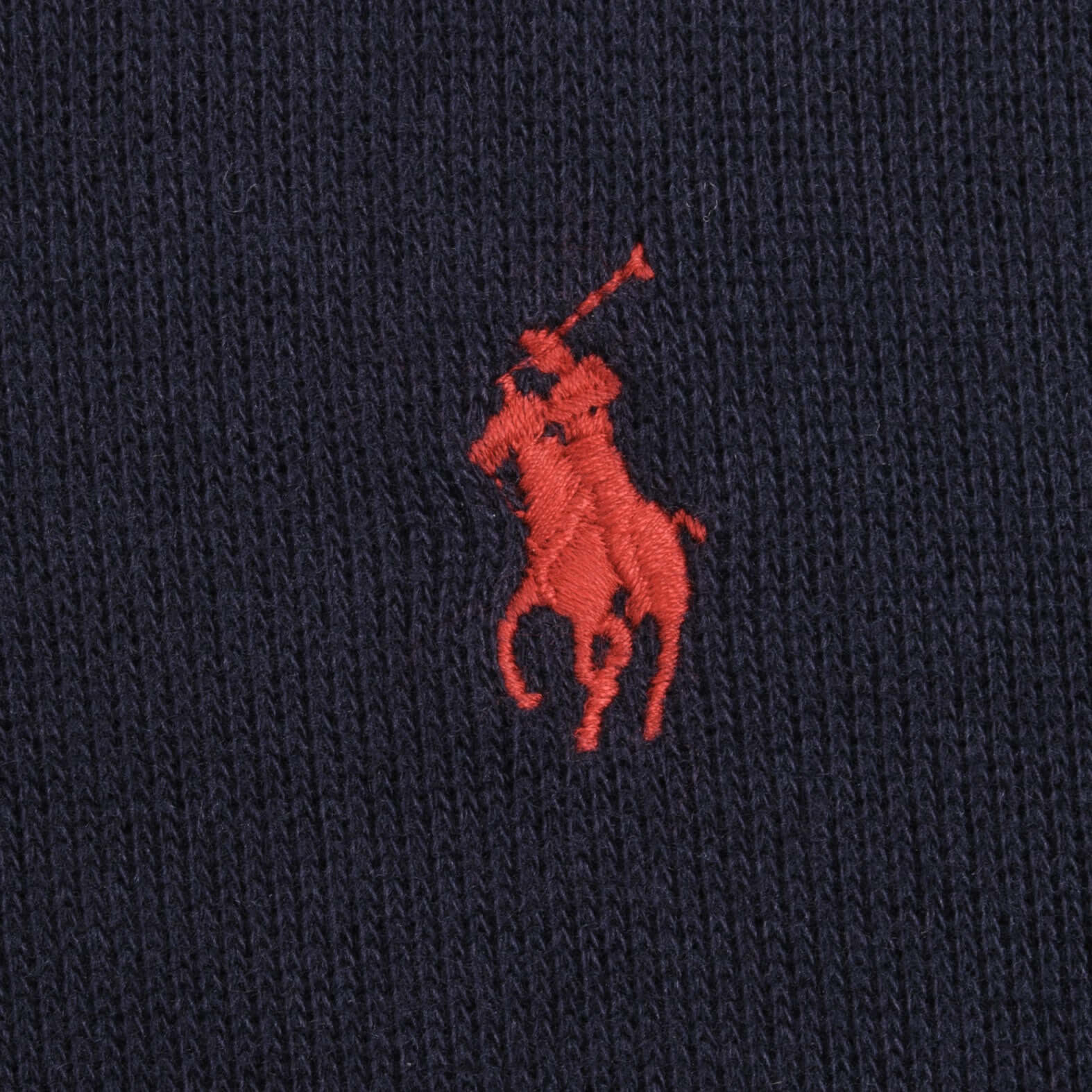 Vintage Polo Ralph Lauren Navy Blue Quarter 1/4 Zip Sweater 1990s Size Medium