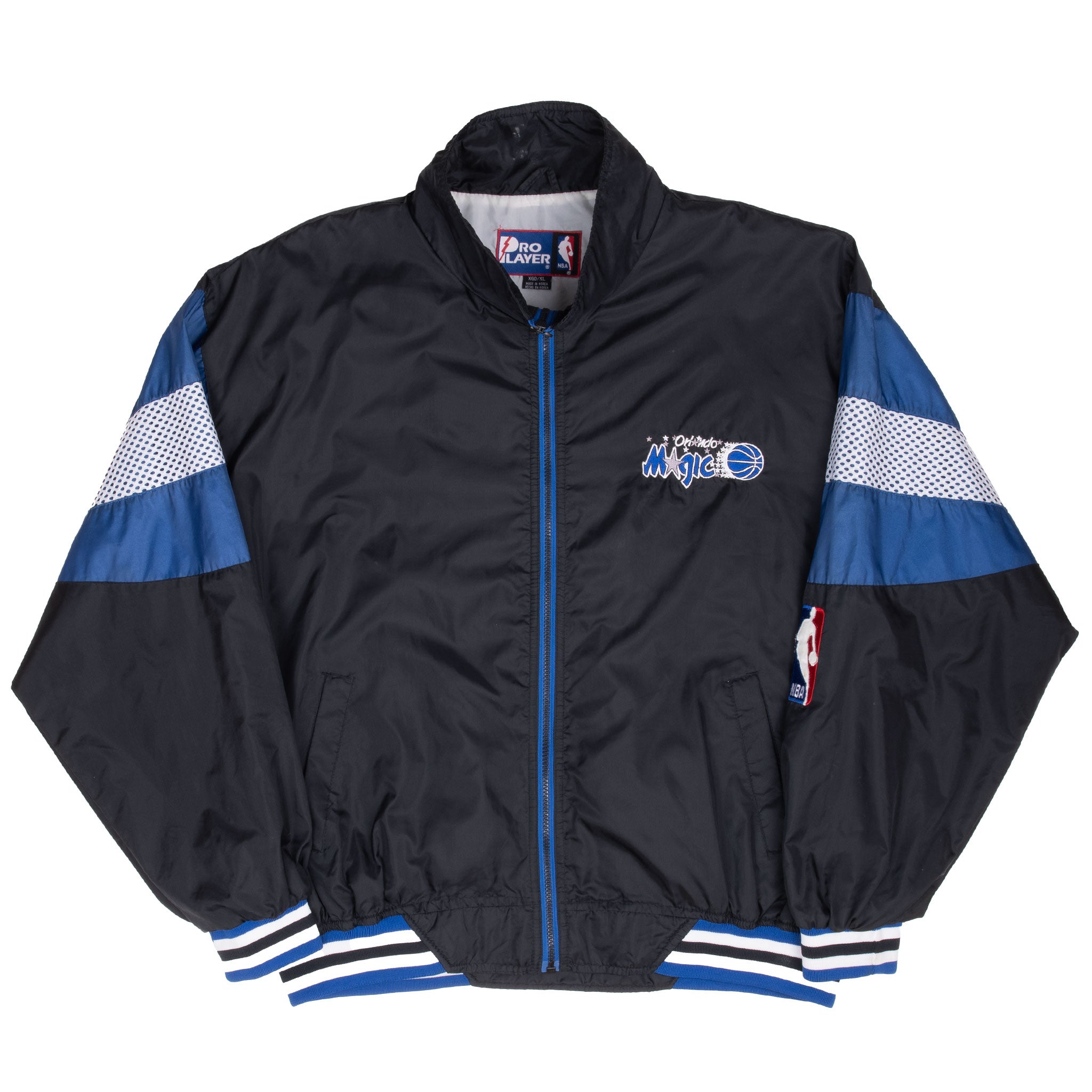 Vintage Nba Orlando Magic 1990S Pro Player Windbreaker Jacket Size XL