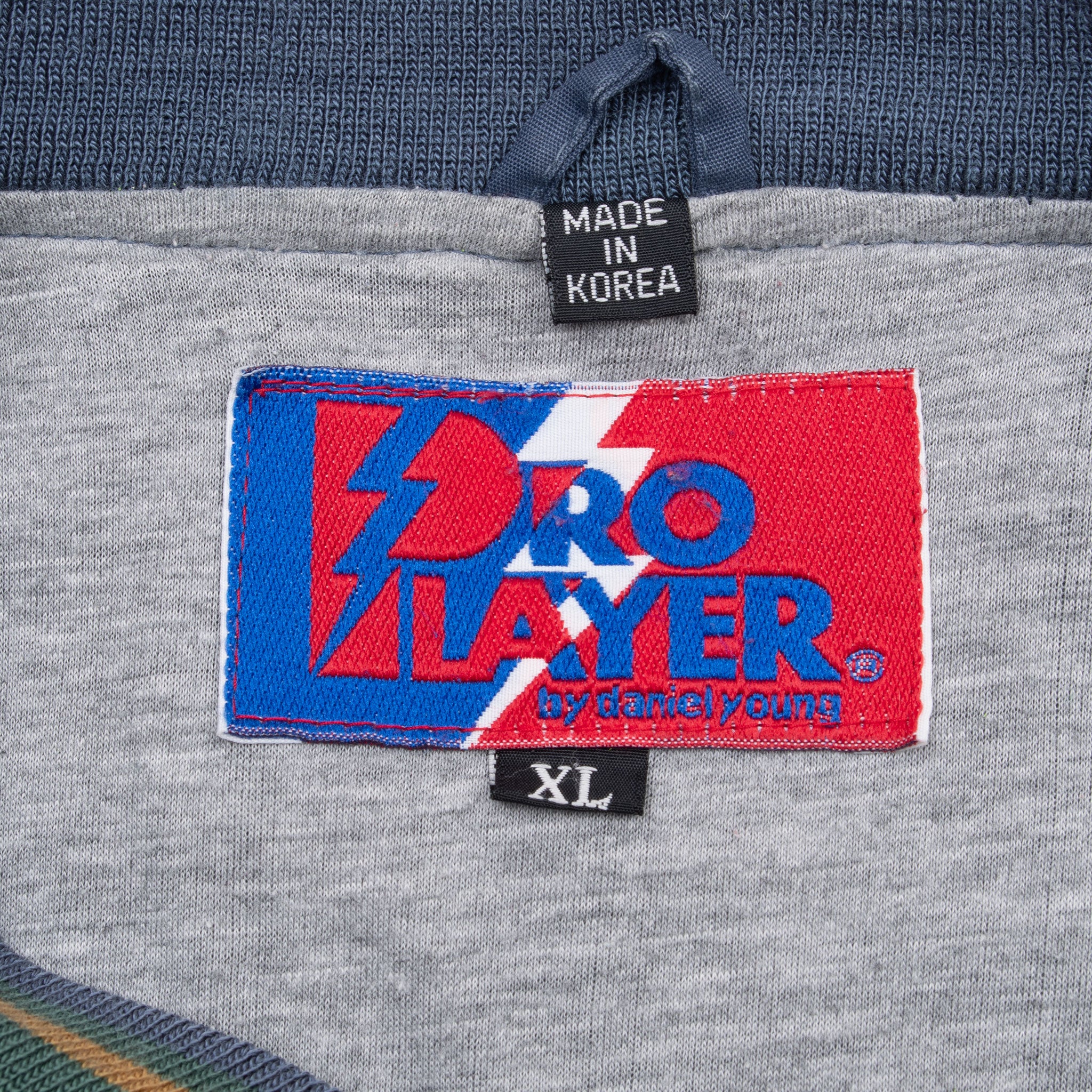 Vintage Ncaa Notre Dame Fighting Irish Pro Player Bomber Jacket 1990S Size XL