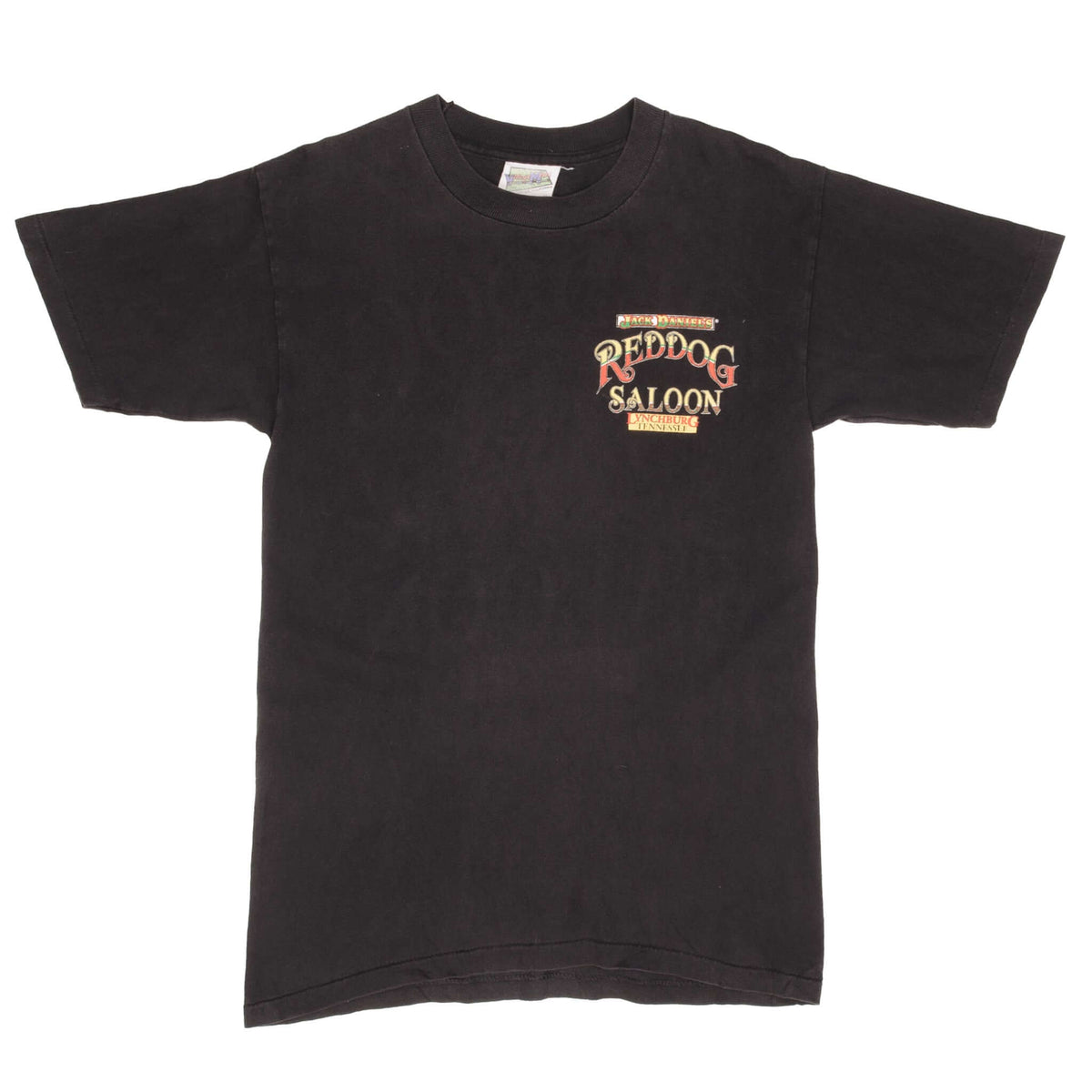 Vintage Jack Daniels Reddog Saloon Lynchburg Tennessee Tee Shirt 1990 Size Small Made In Usa