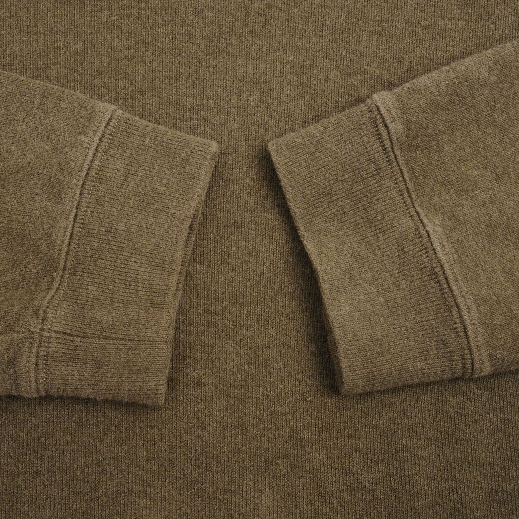 VINTAGE POLO RALPH LAUREN GREEN QUARTER 1/4 ZIP SWEATER 1990S SIZE XL