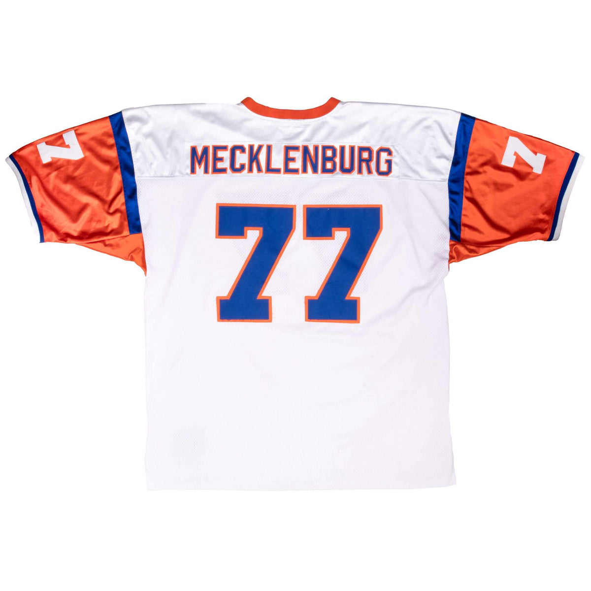 Vintage Nfl Denver Broncos Mecklenburg #77 Mitchell&Ness Jersey 1994 Size 60 Made In USA