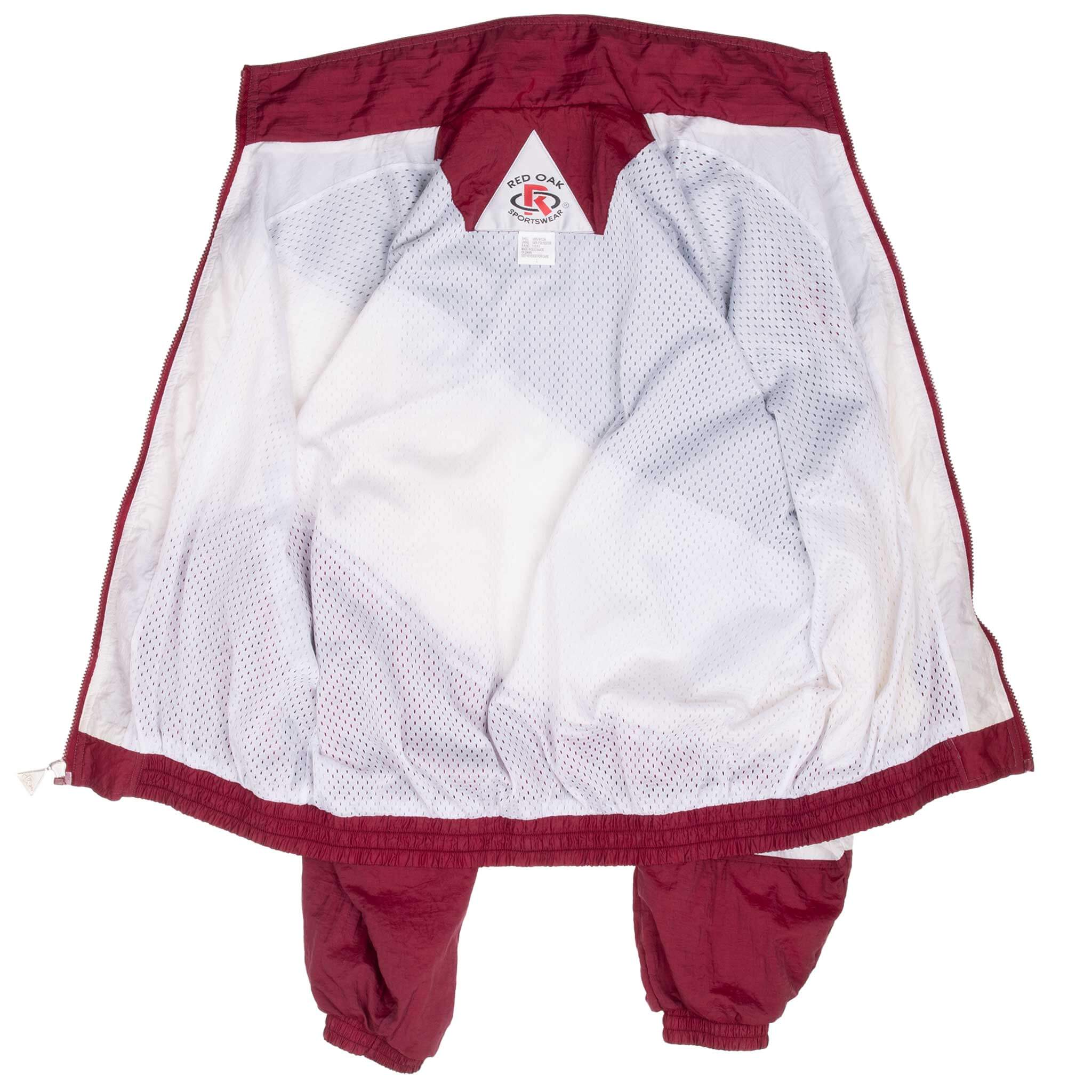 Vintage Ncaa Oklahoma Sooners Windbreaker Jacket 1990S Size Large