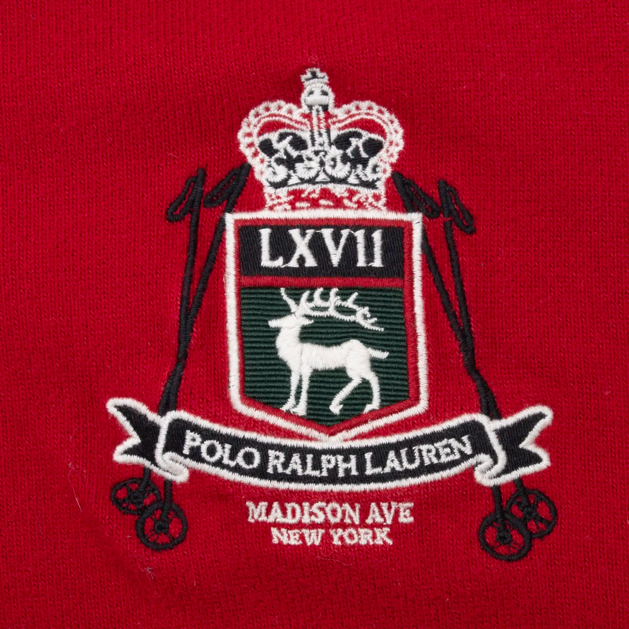 VINTAGE POLO RALPH LAUREN MADISON AVE HENLEY TURTLENECK SWEATER 1990S 2XL