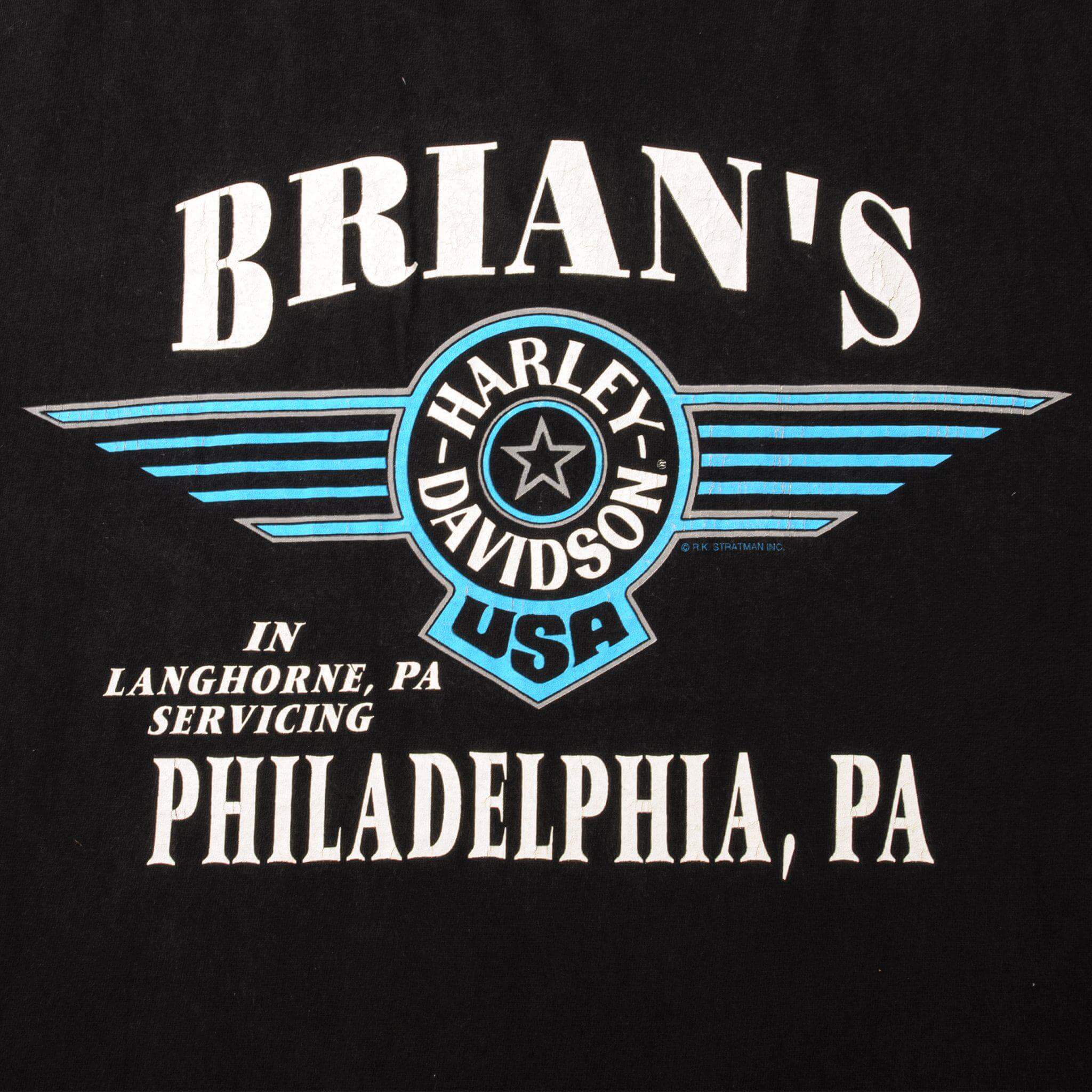 VINTAGE HARLEY DAVIDSON TEE SHIRT 1996 SIZE LARGE MADE IN USA