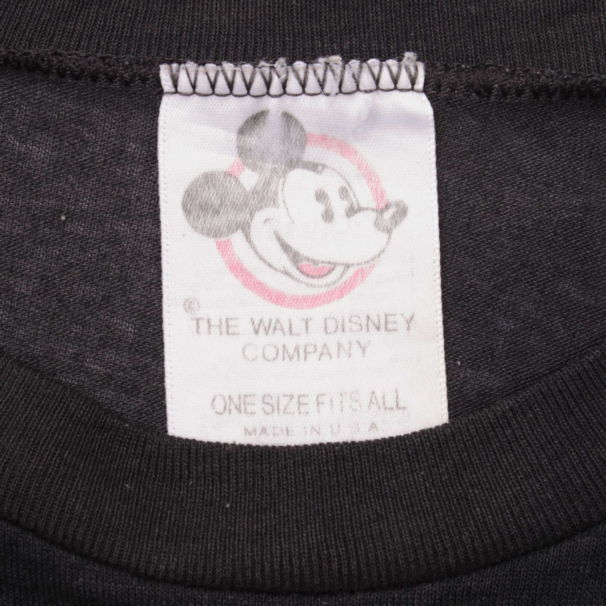 Vintage Disney Bwana Mickey Mouse 1980s Tee Shirt Size XL Made In USA