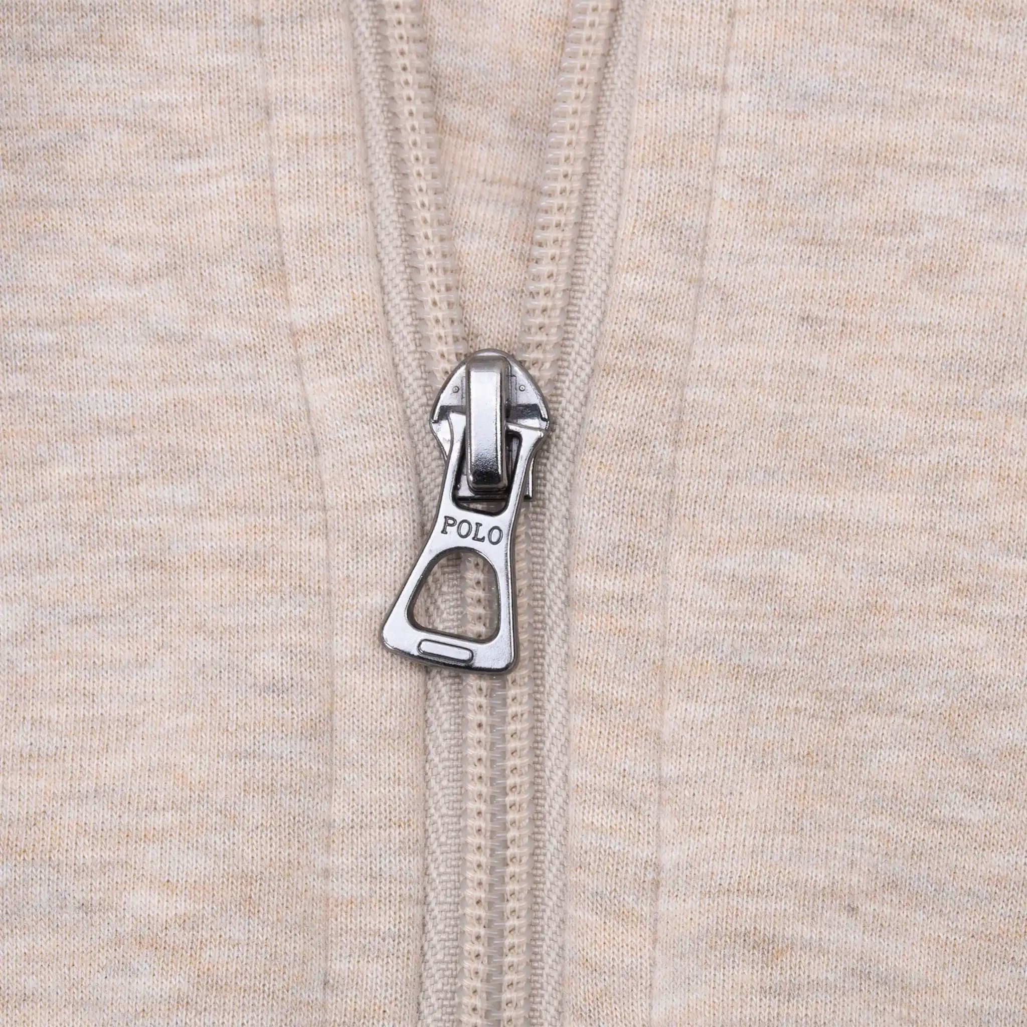VINTAGE POLO RALPH LAUREN BEIGE QUARTER 1/4 ZIP SWEATER SIZE XL TALL