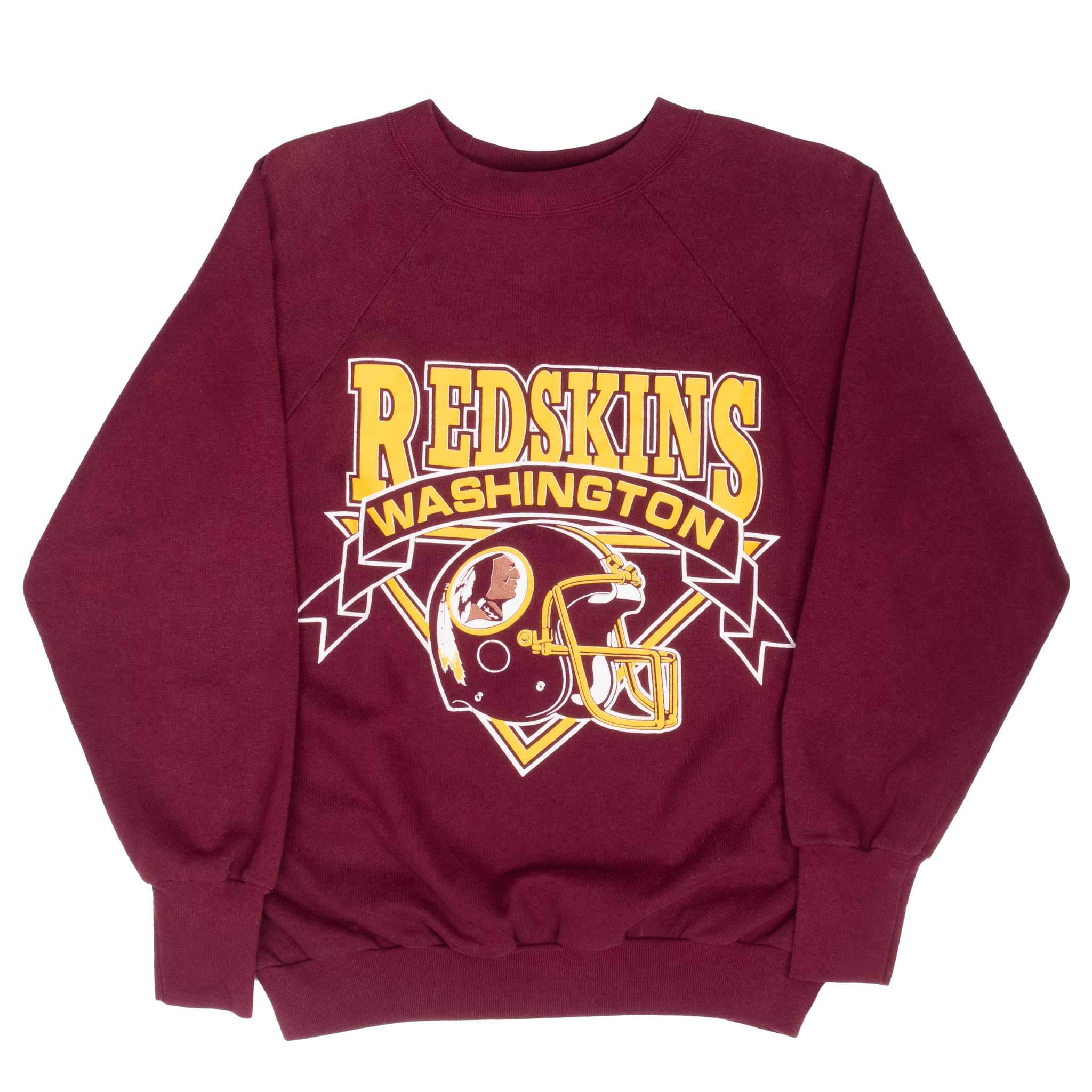 Vintage Nfl Washington Redskins Sweatshirt Early 1990S Size Medium Made In Usa