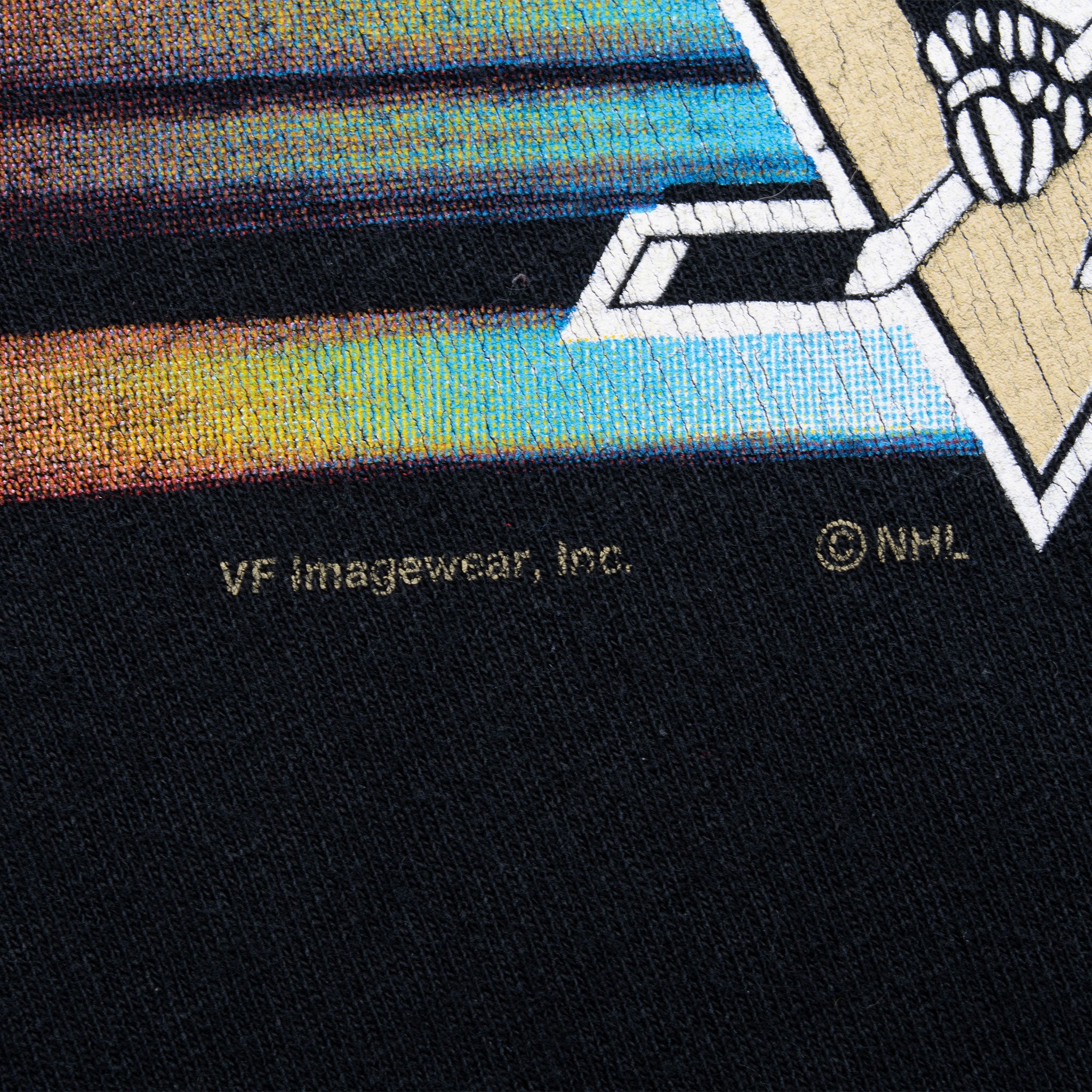 Vintage Nhl Pittsburgh Penguins Tee Shirt 1990S Size 2XL