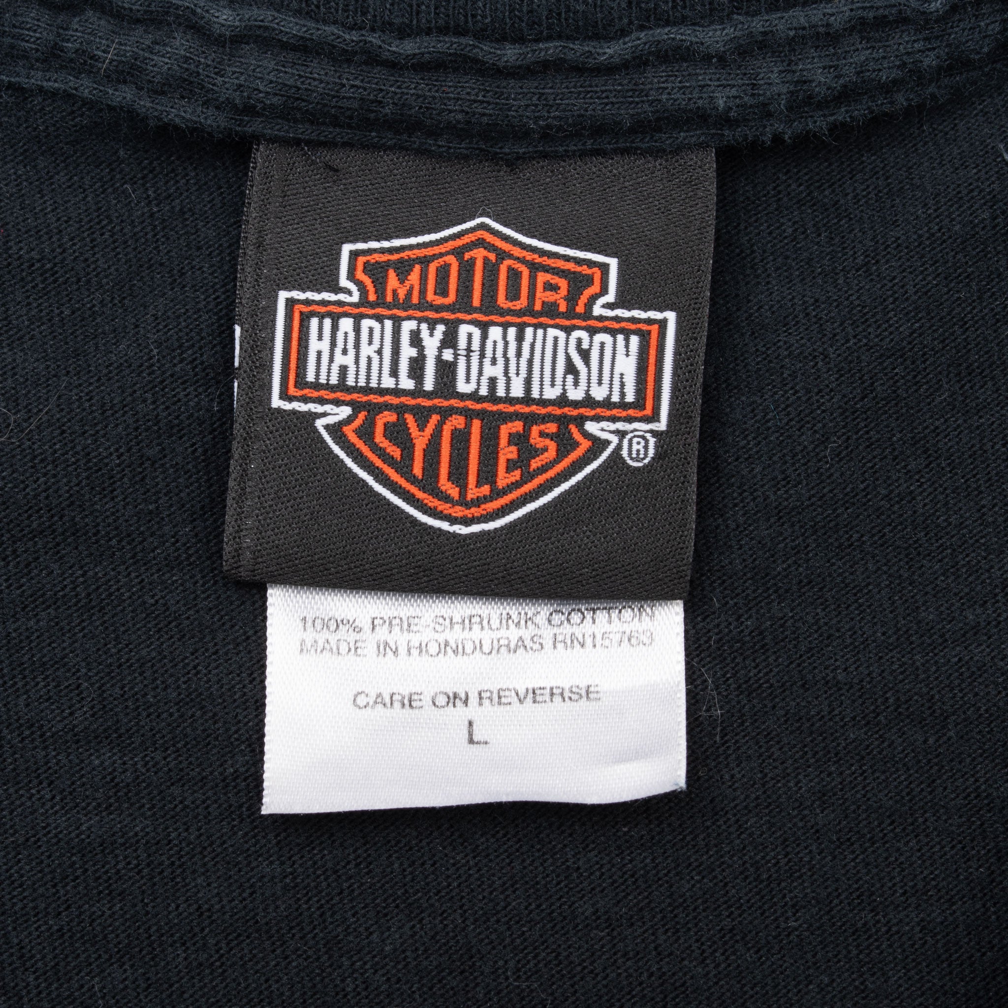 Vintage Harley Davidson El Paso Texas Tee Shirt 2010 Size Large