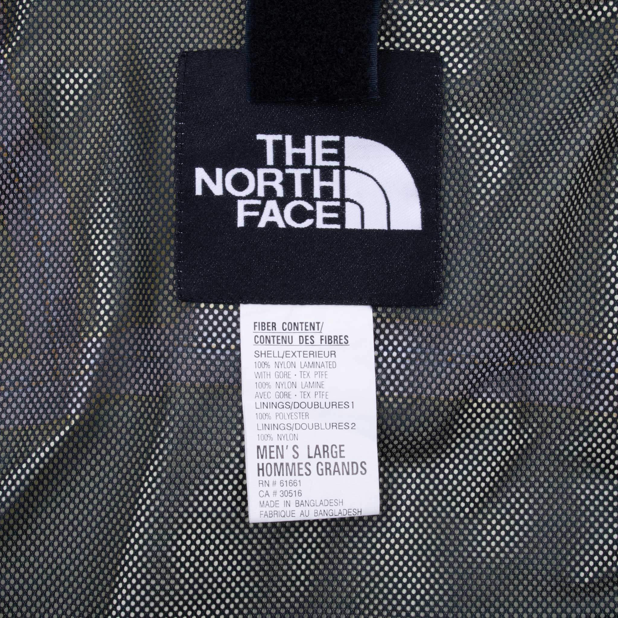 Vintage The North Face Goretex Mountain Jacket With Denali Fleece Jacket 1990S Size Large