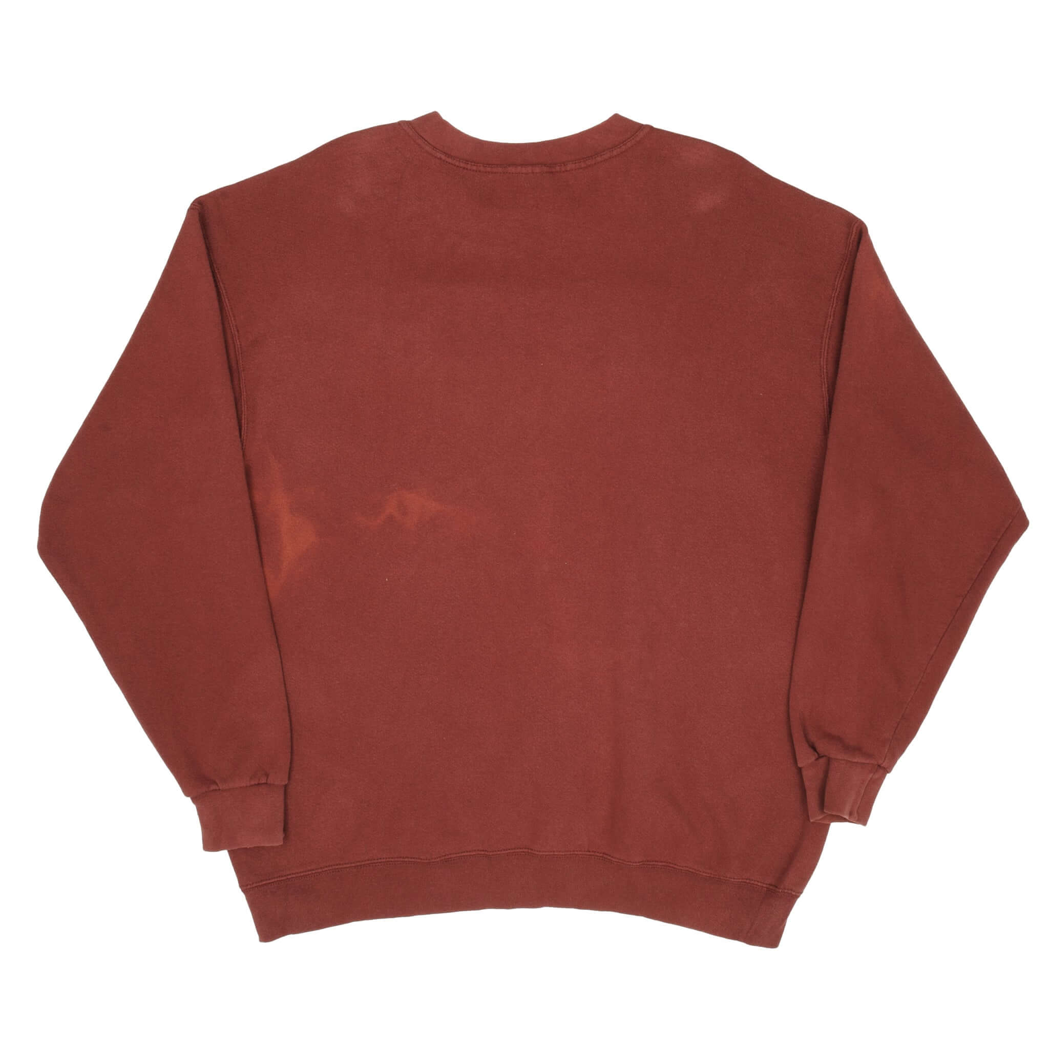 Vintage Nike Spellout Burgundy Sweatshirt 1990S Size Xl Made In USA