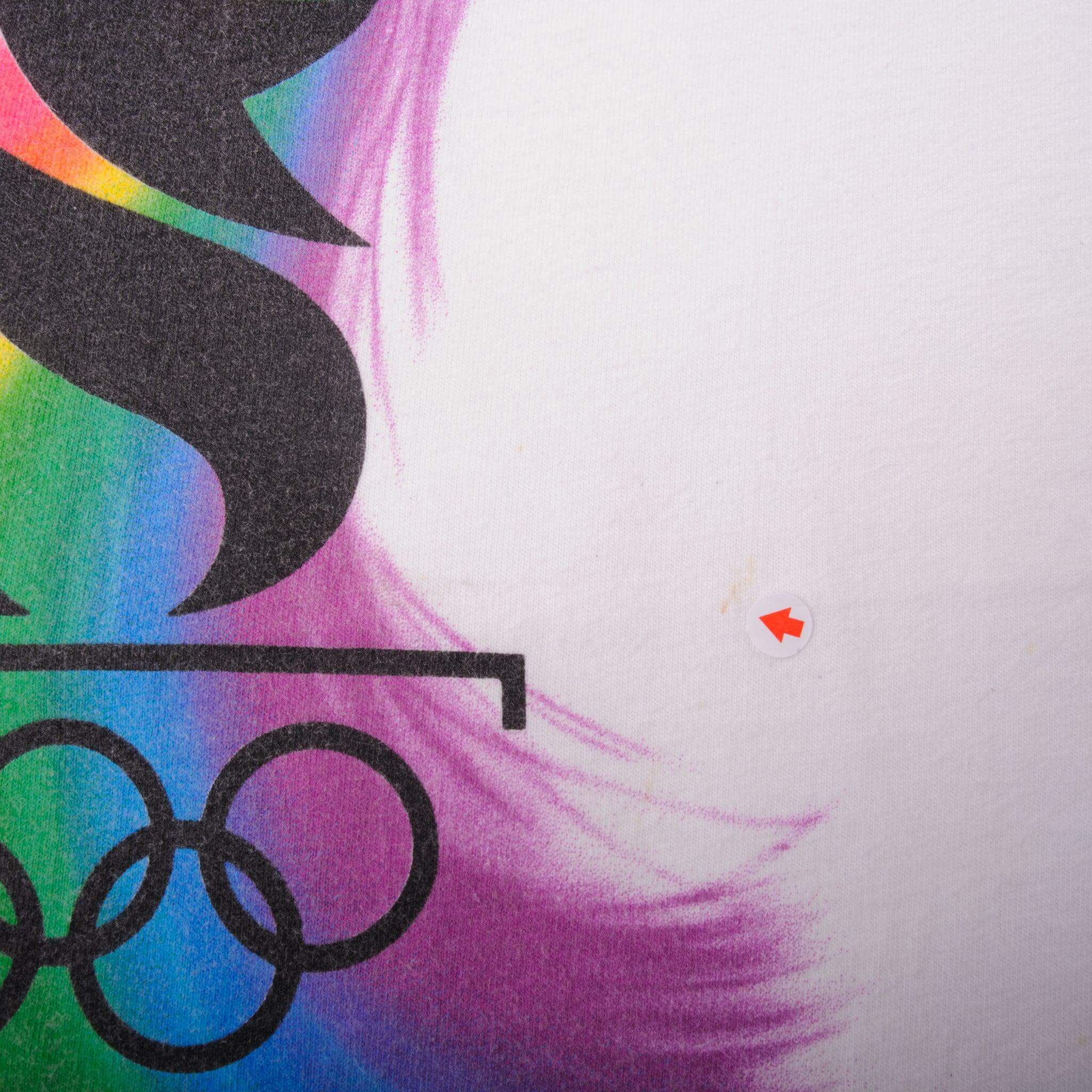 VINTAGE ATLANTA OLYMPICS 1996 TEE SHIRT SIZE LARGE MADE IN USA