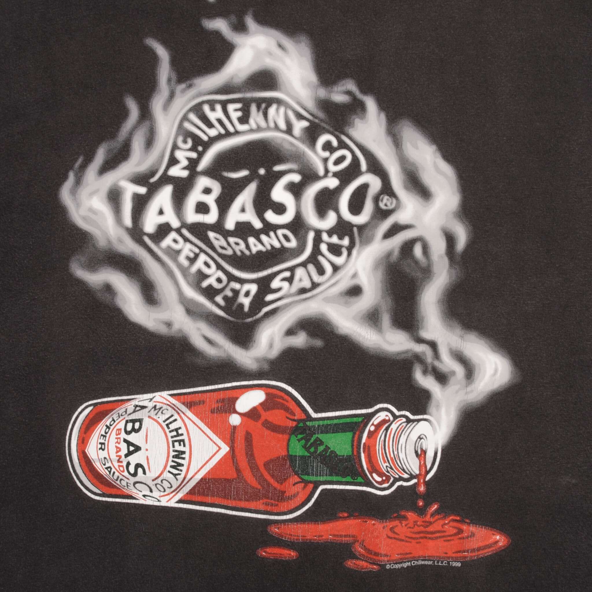 Vintage Tabasco Pepper Sauce 1999 Tee Shirt 1990S Size XL