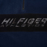 Vintage Tommy Hilfiger Athletics Quarter Zip Fleece Jacket 1990S Size Small