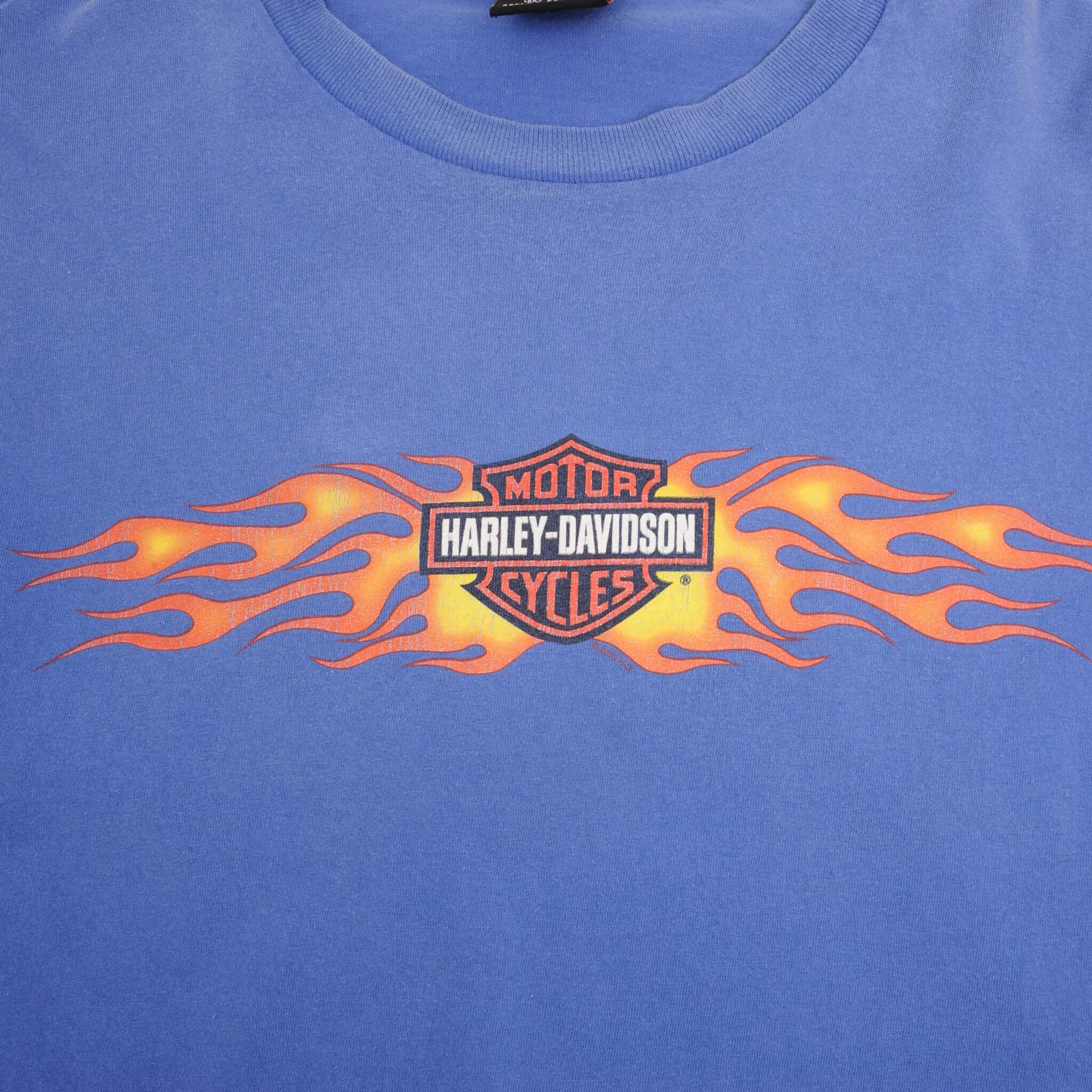 Vintage Harley Davidson Simi Valley Moorpark, CA Long Sleeve Tee Shirt 2003 Size 3XL