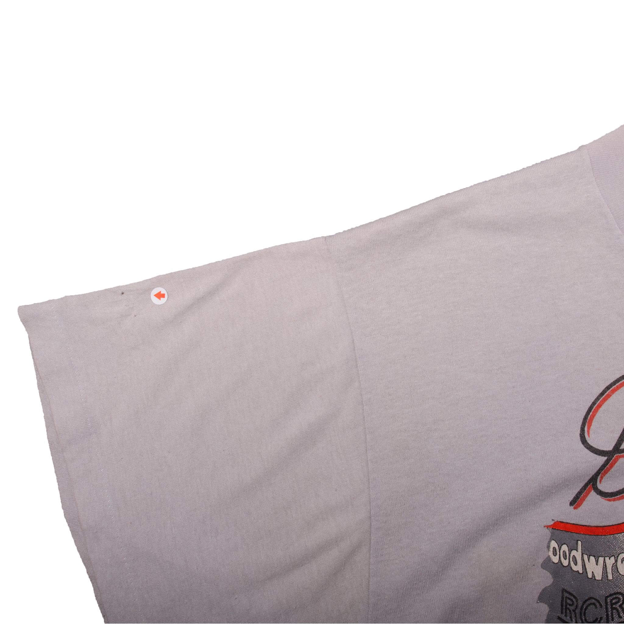 VINTAGE NASCAR DALE EARNHARDT READY TO RUMBLE 1989 TEE SHIRT SIZE LARGE MADE IN USA