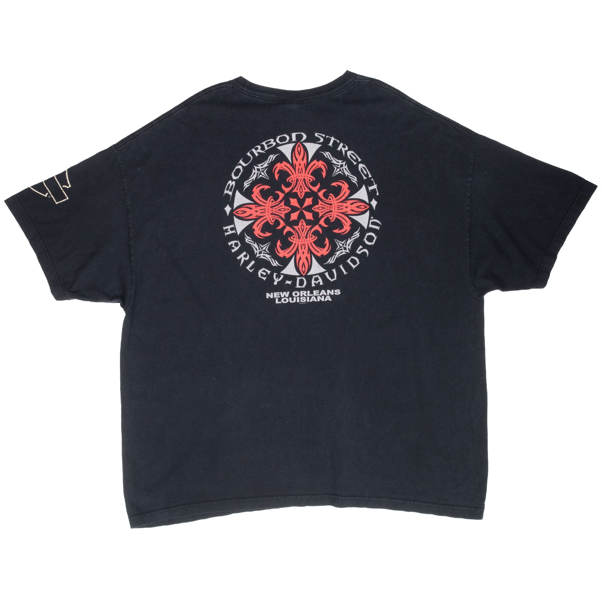 Vintage Harley Davidson New Orleans Louisiana Tee Shirt Size 2XL