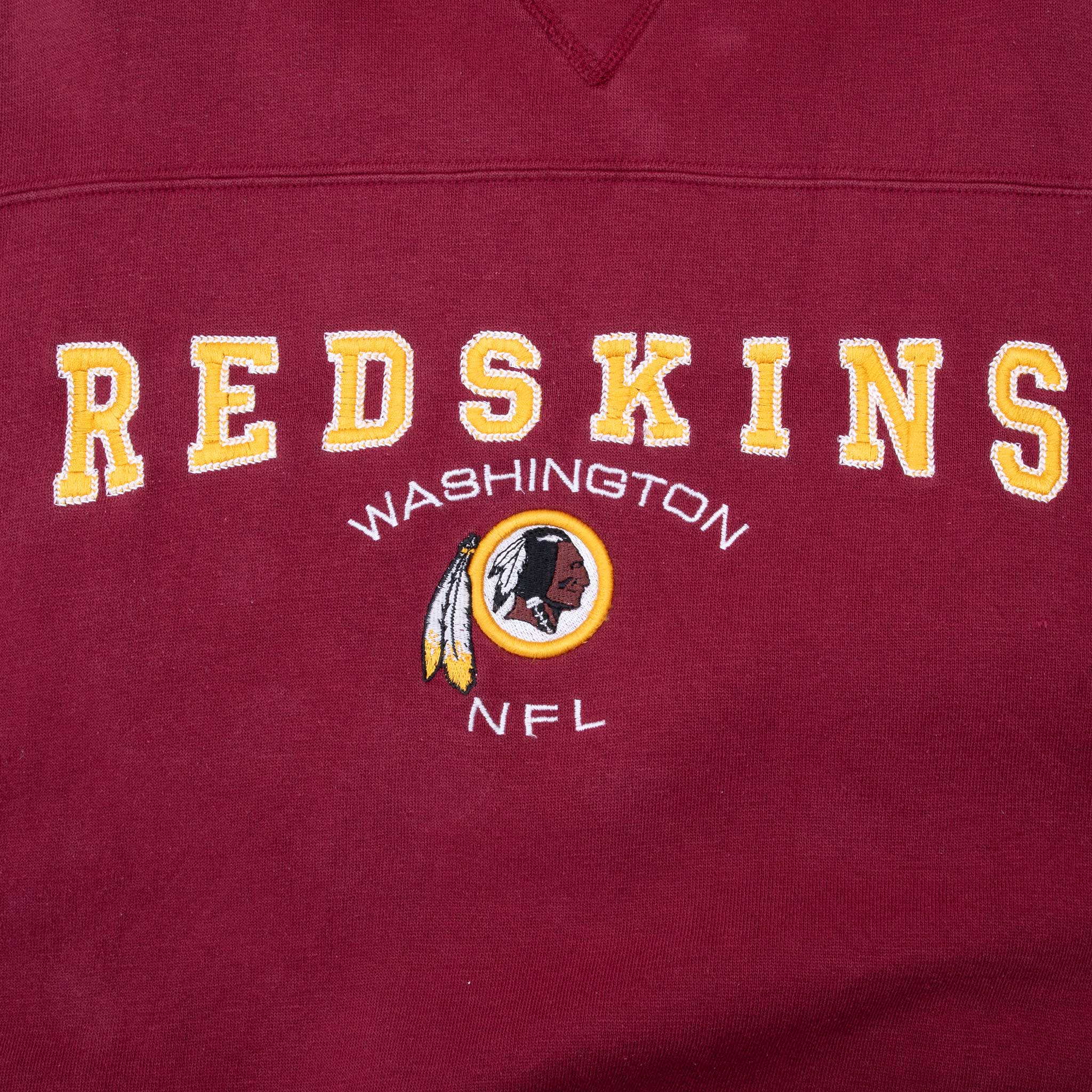 Vintage Nfl Washington Redskins Embroidered Sweatshirt 2000S Size XL