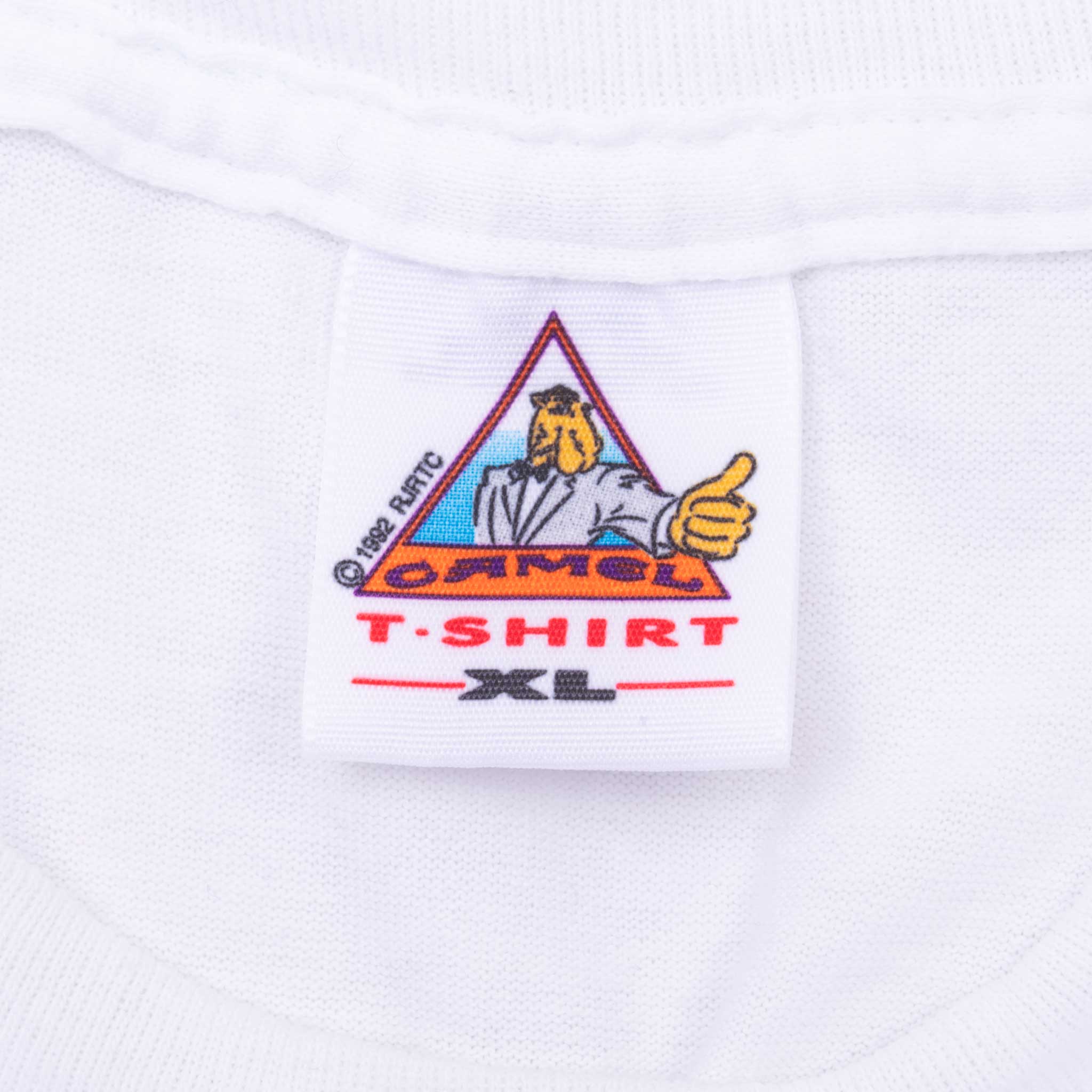 VINTAGE CLUB CAMEL MEMBER POCKET TEE SHIRT 1992 LARGE MADE IN USA