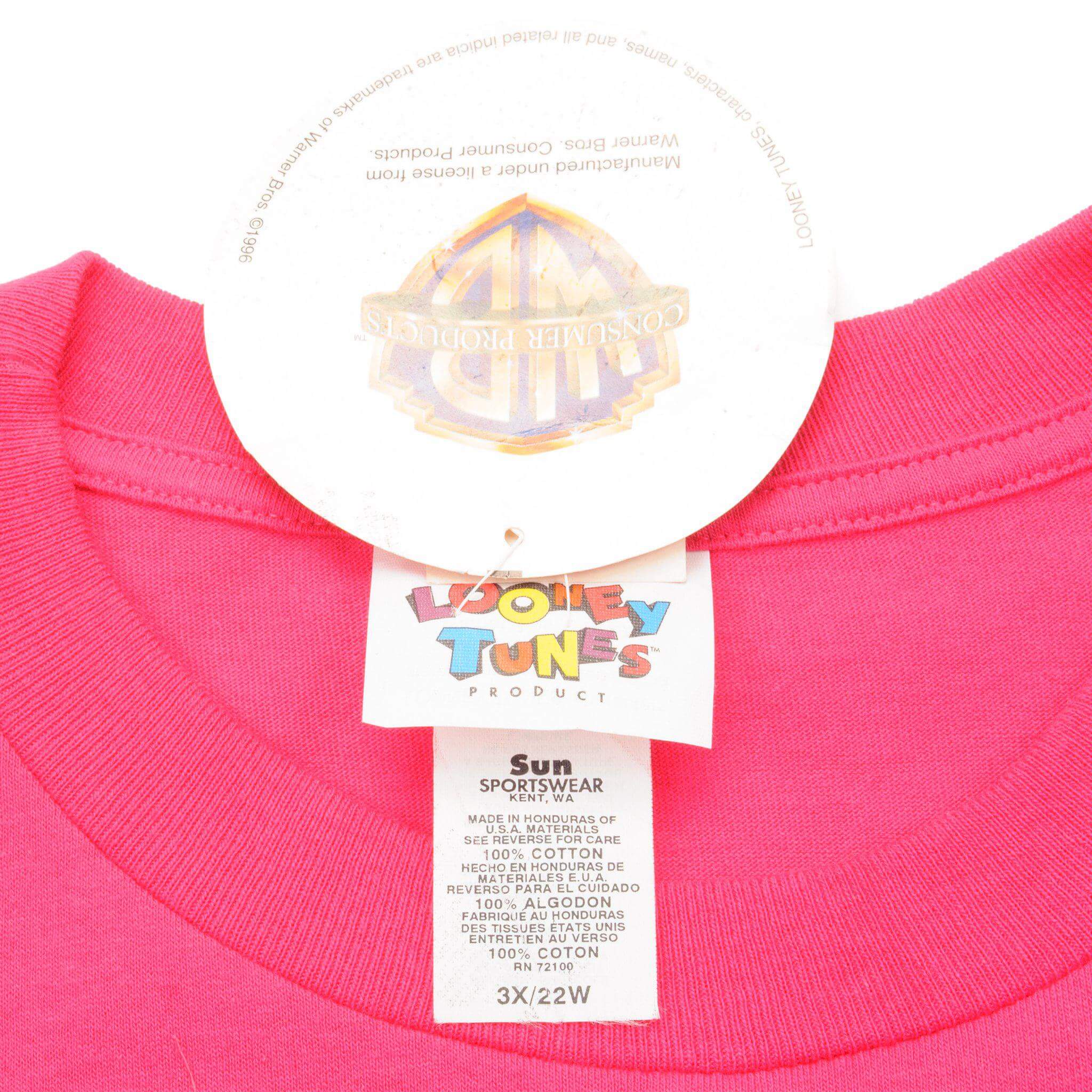 VINTAGE LOONEY TUNES TWEETY TEE SHIRT 1996 SIZE 3XL DEADSTOCK